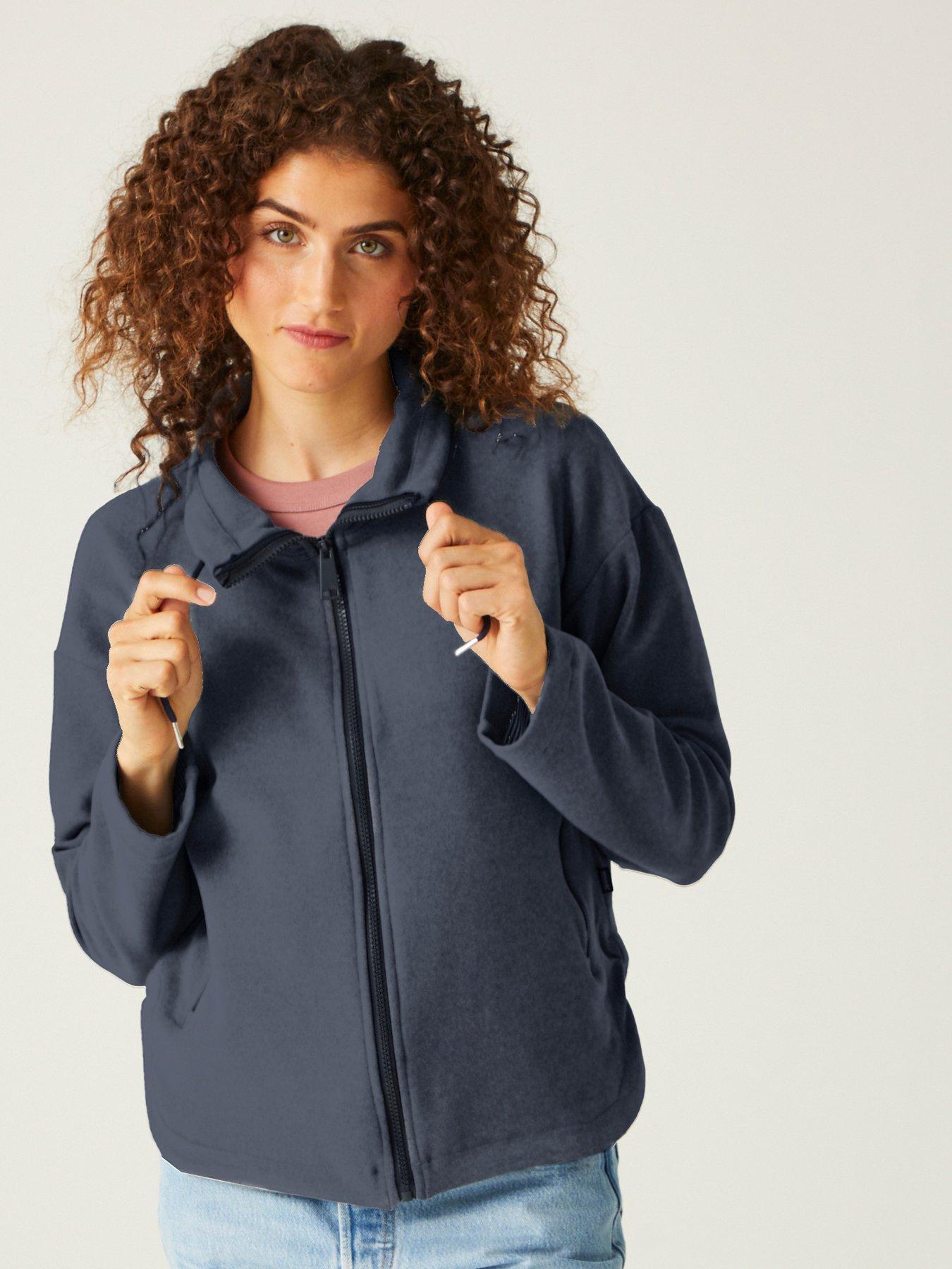 undefined Womens Ashlynn Full Zip Fleece - Navy