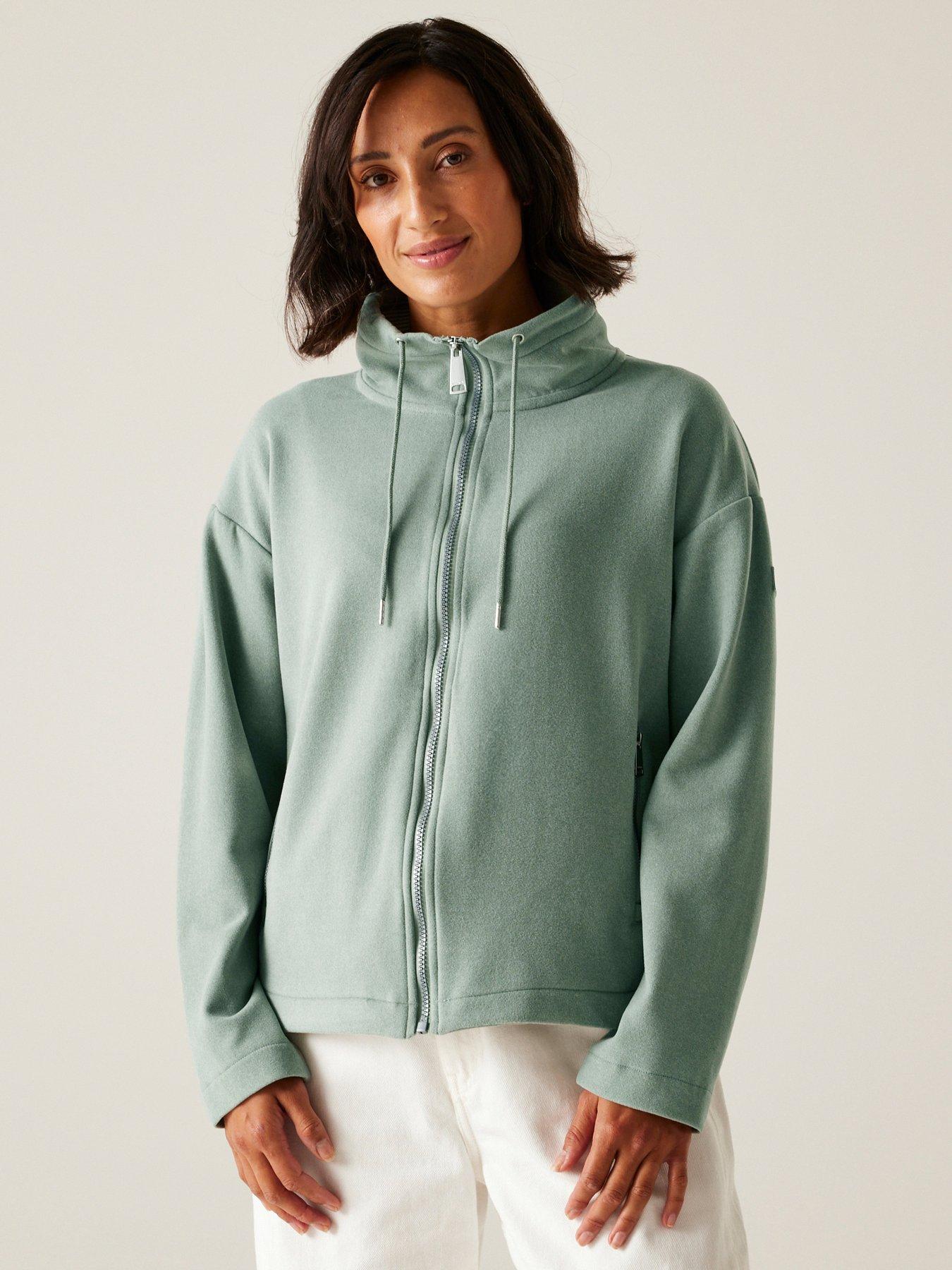 undefined Womens Ashlynn Full Zip Fleece - Green