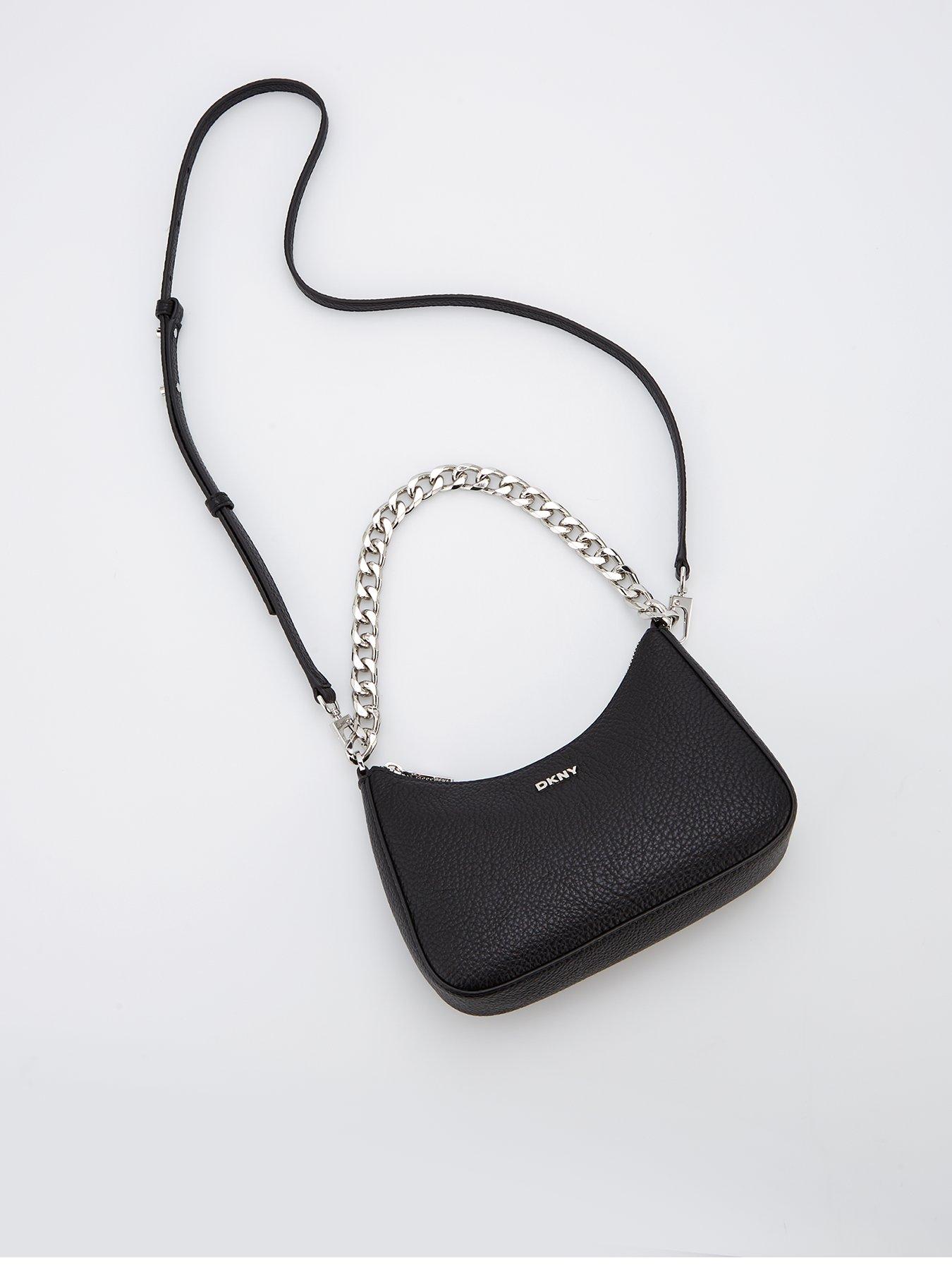  image of dkny-jenna-demi-crossbody-bag-black