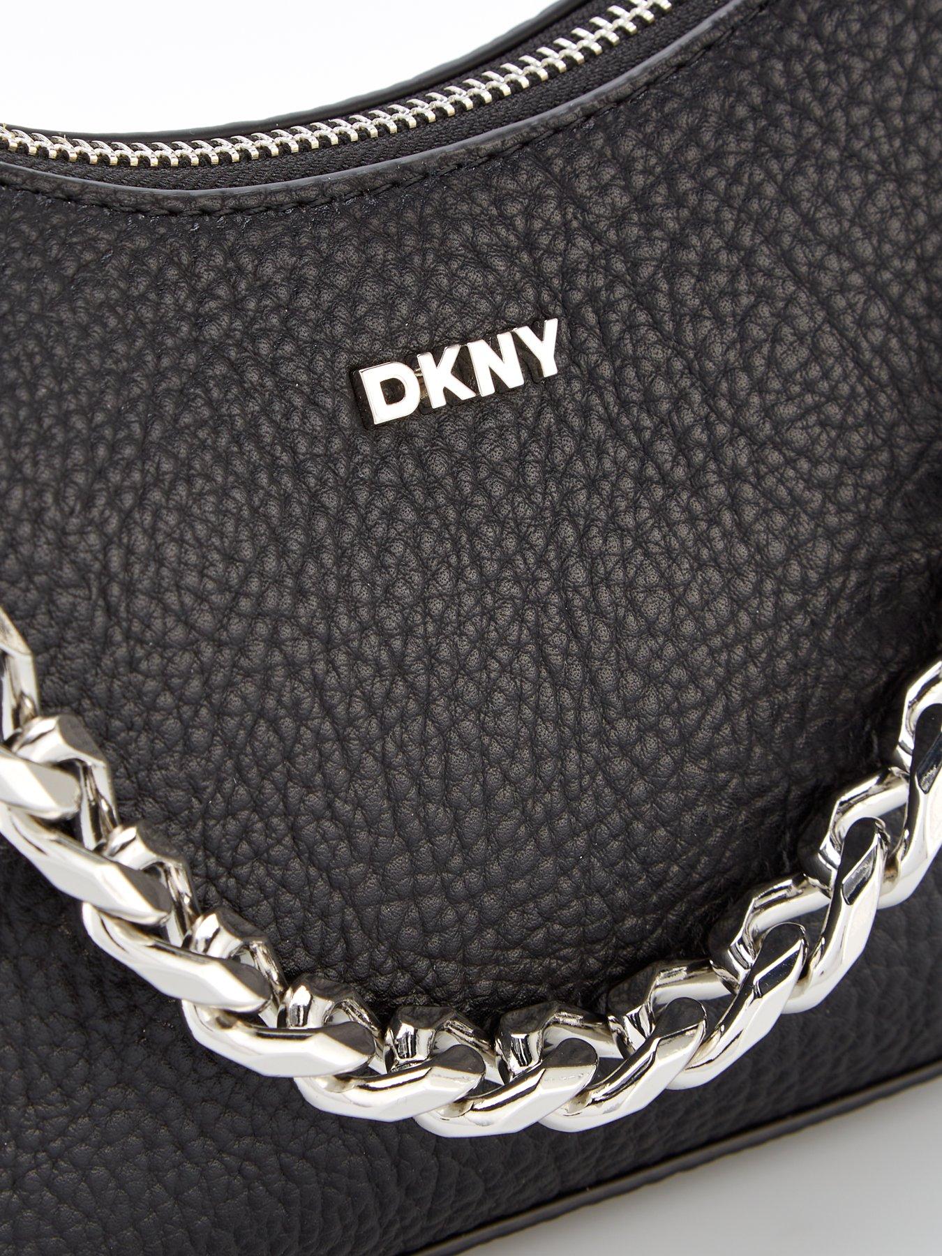  image of dkny-jenna-demi-crossbody-bag-black