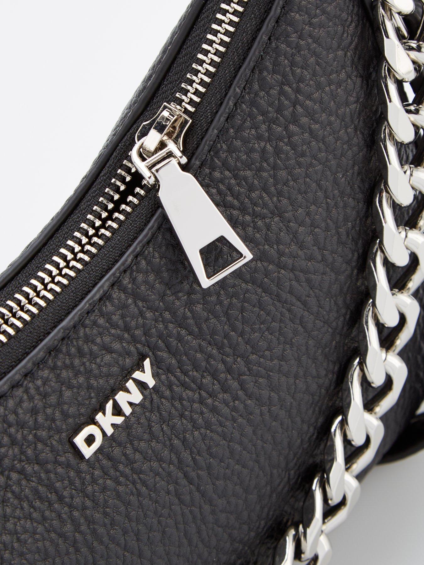  image of dkny-jenna-demi-crossbody-bag-black