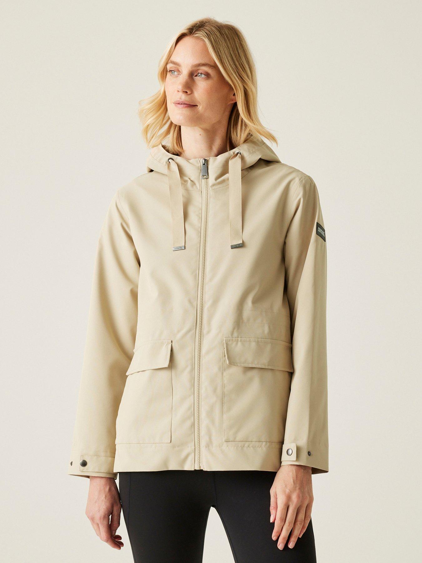  image of regatta-womens-otilie-waterproof-shell-jacket-white