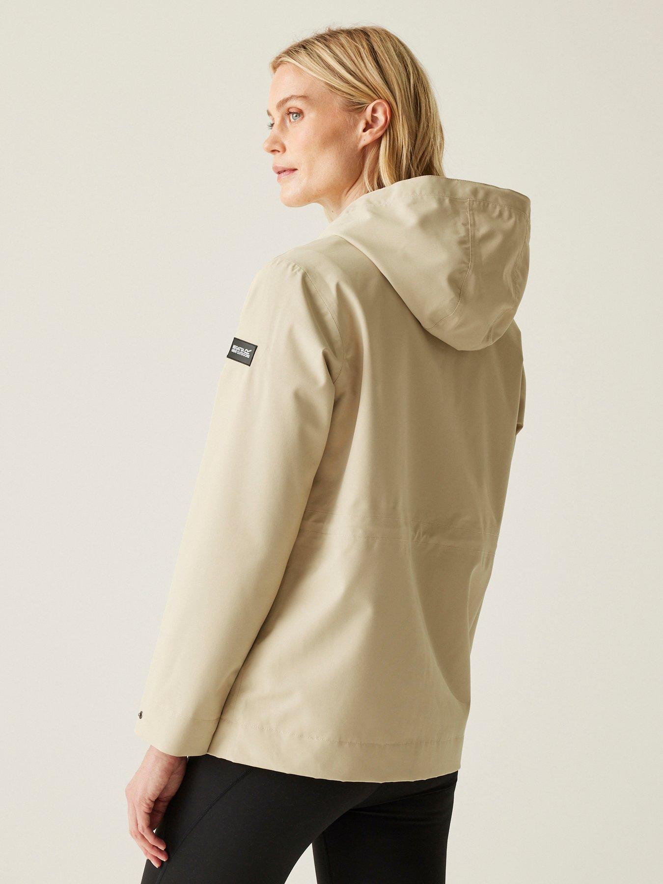  image of regatta-womens-otilie-waterproof-shell-jacket-white