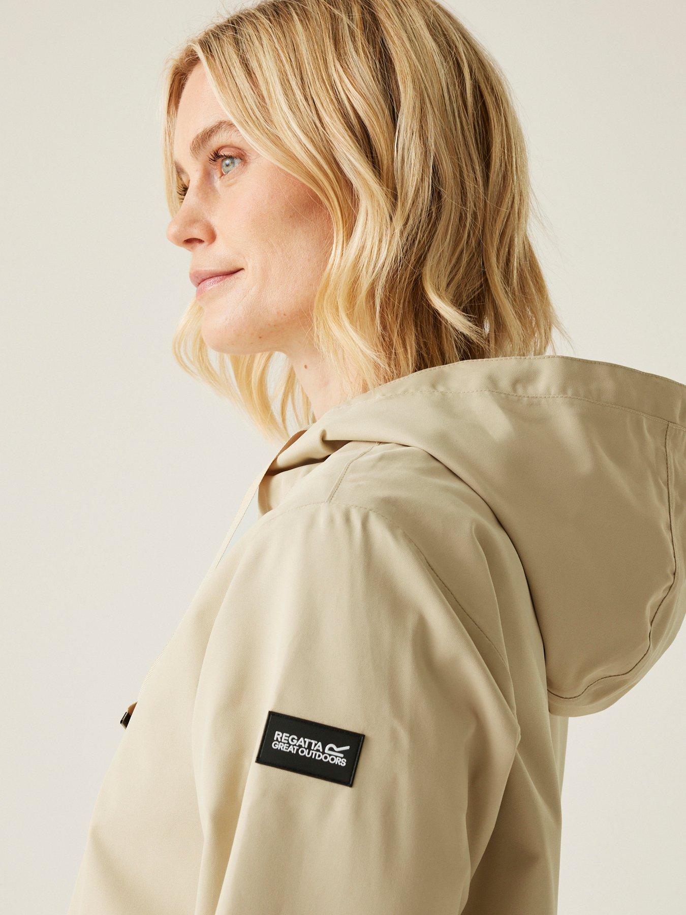  image of regatta-womens-otilie-waterproof-shell-jacket-white