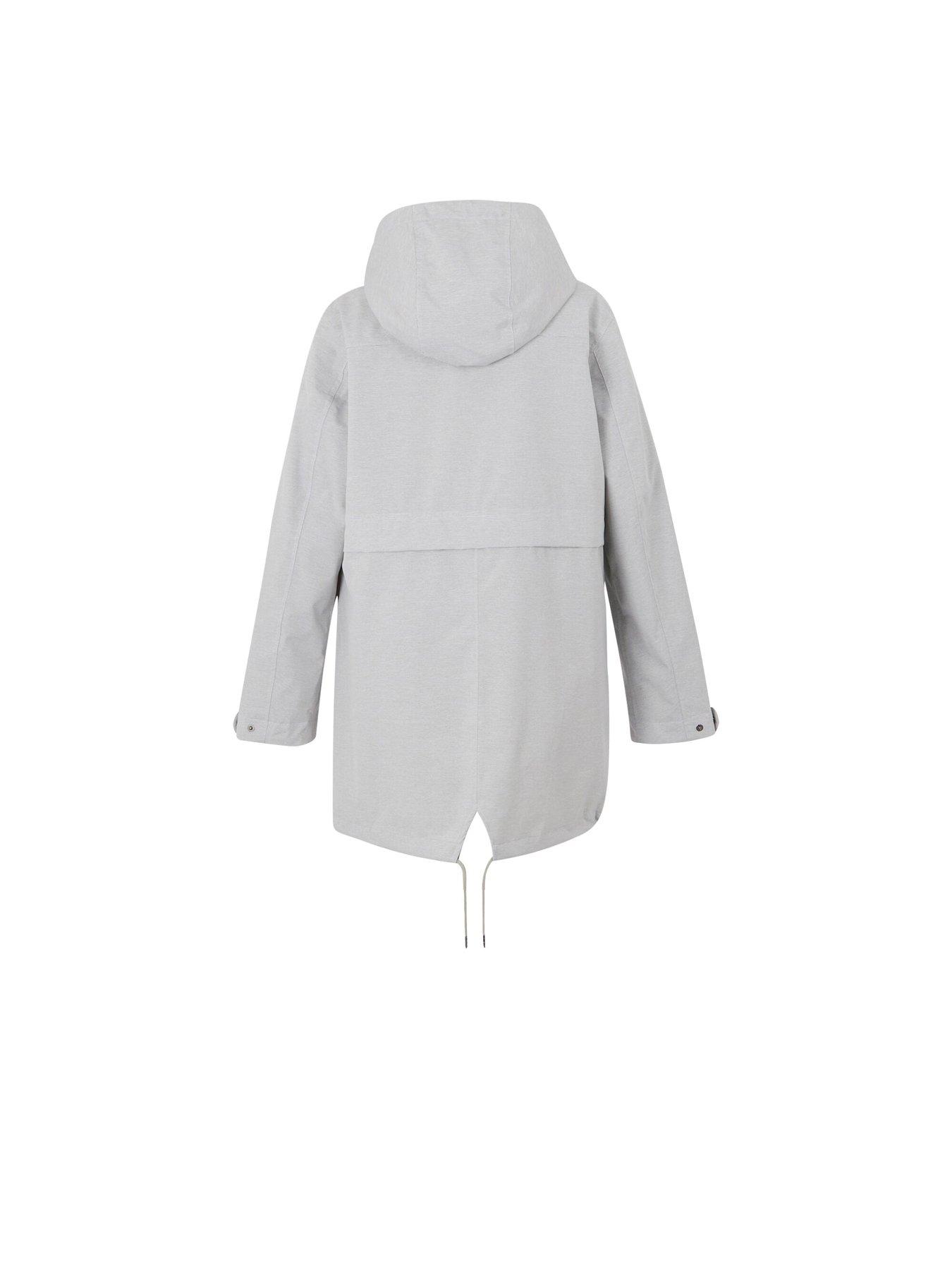  image of regatta-womens-navaeh-waterproof-shell-jacket--grey