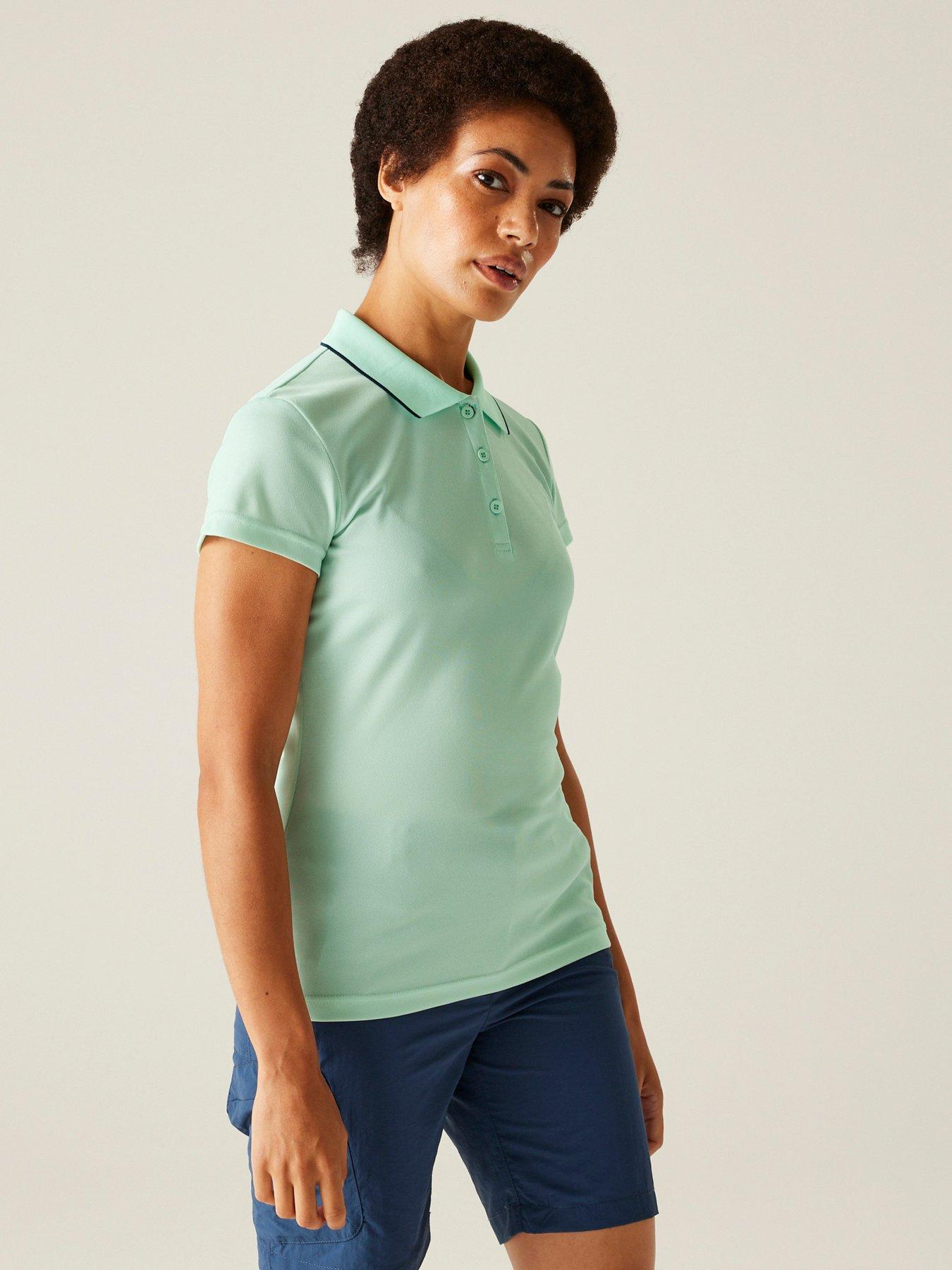 undefined Womens Maverick V Polo- Green