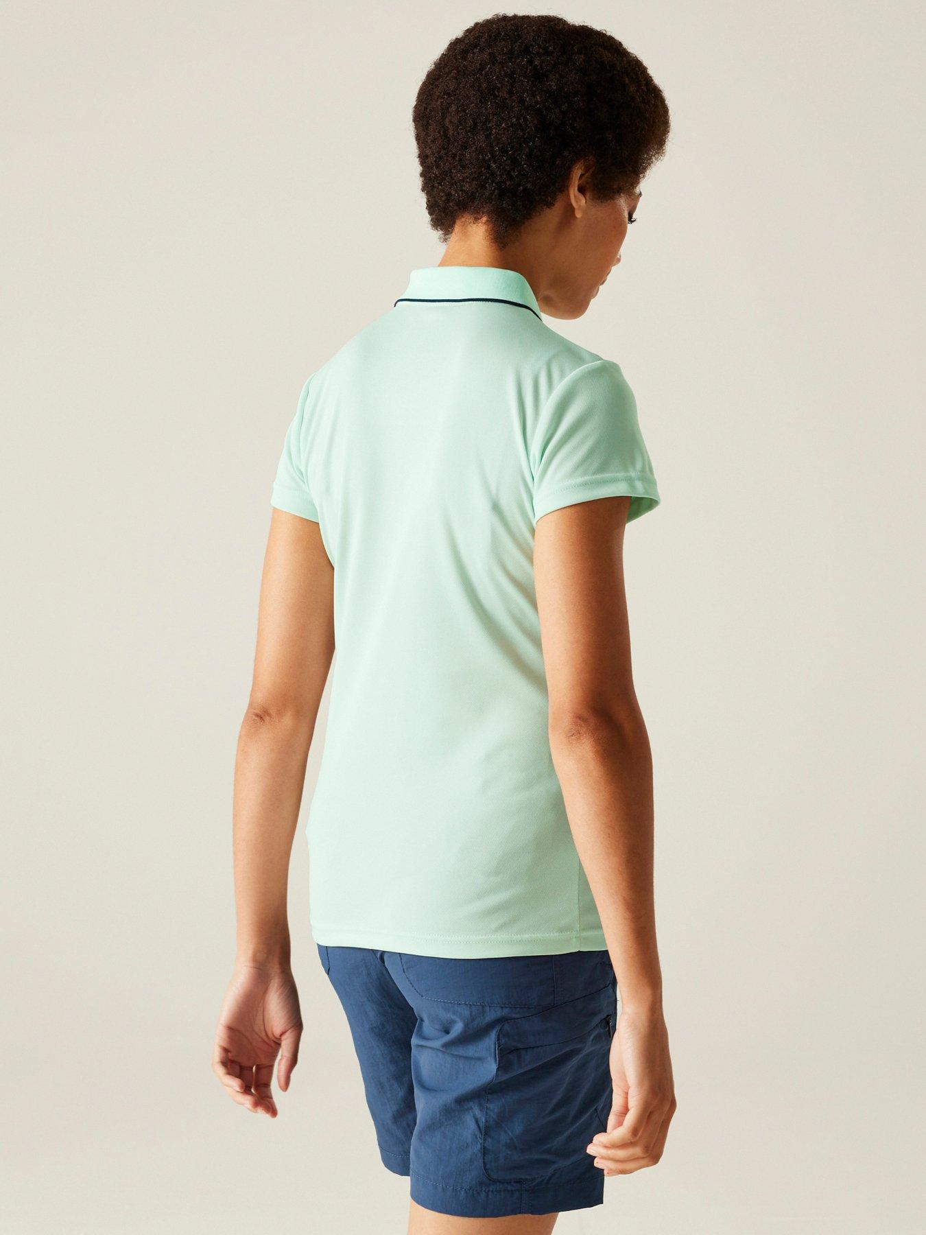  image of regatta-womens-maverick-v-polo--green