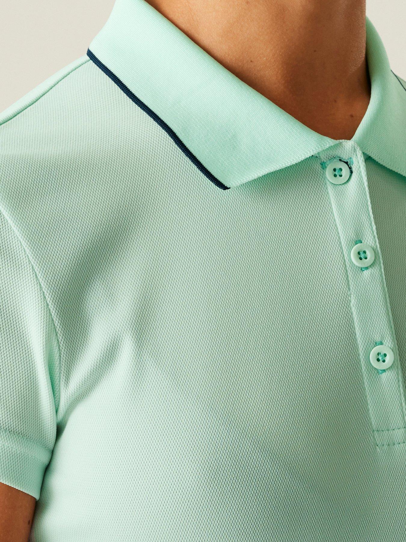  image of regatta-womens-maverick-v-polo--green