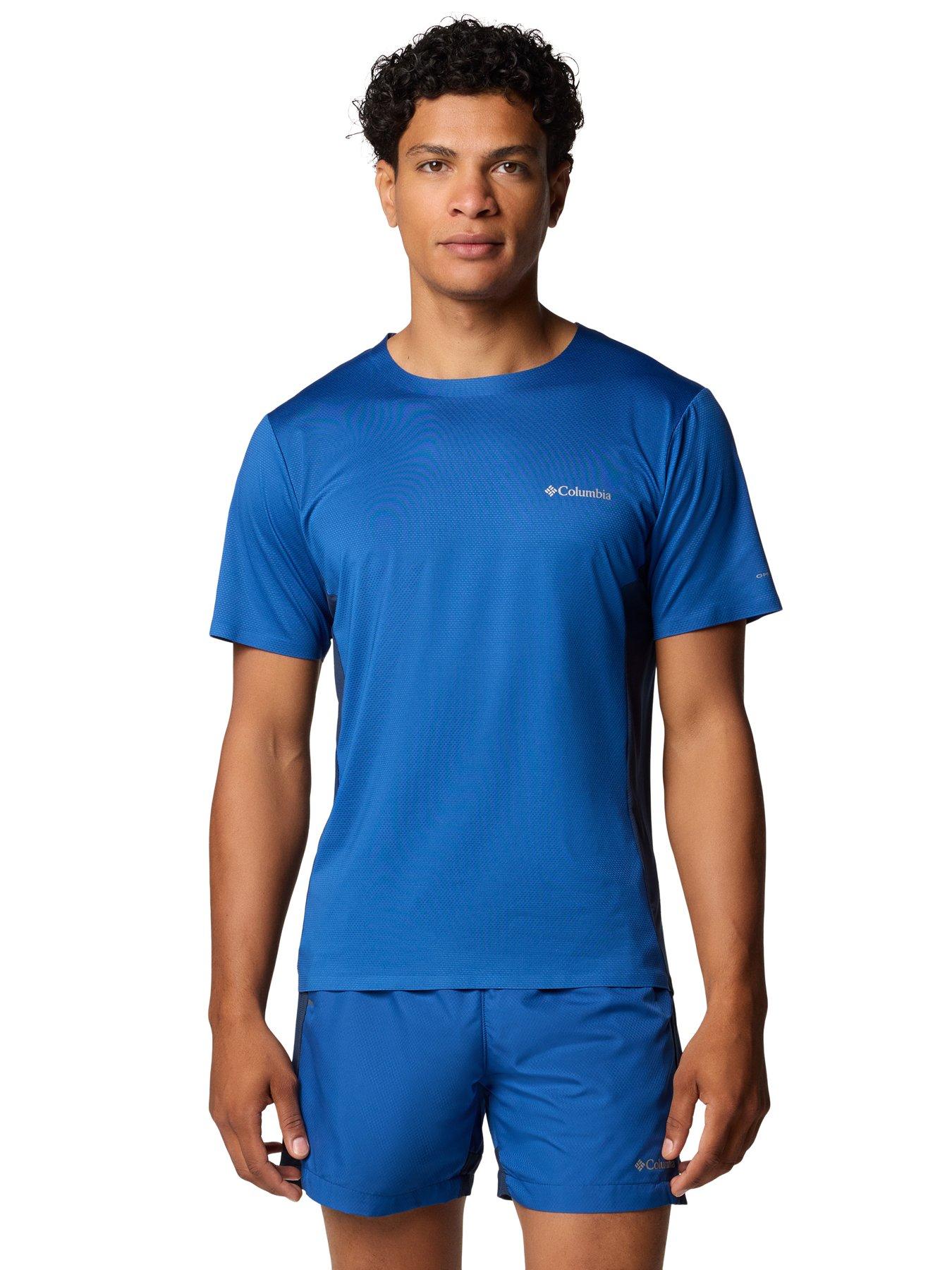 Columbia Men's Three Pitch Technical T-Shirt - Blue