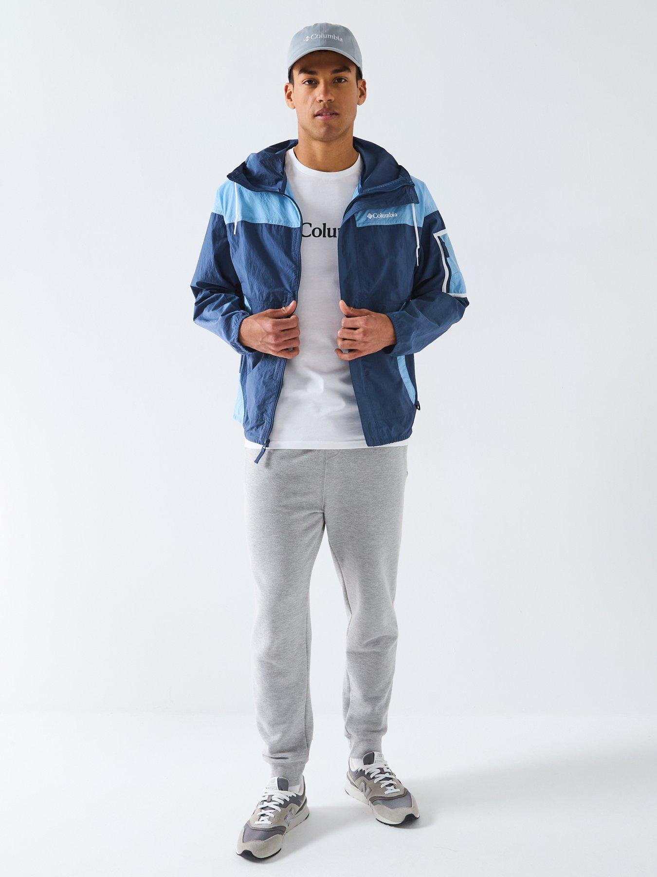  image of columbia-mens-challenger-2-windbreaker-blue