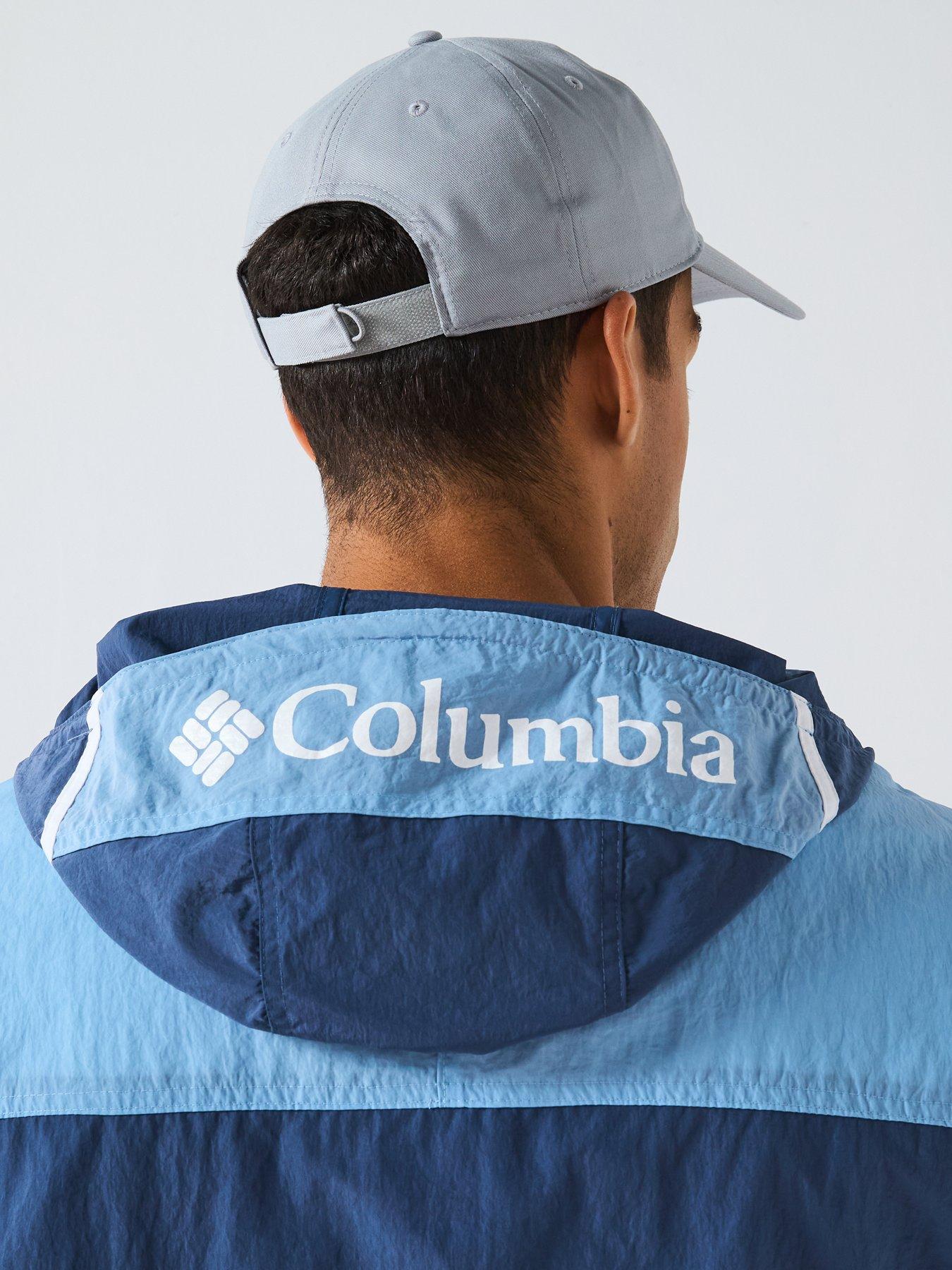  image of columbia-mens-challenger-2-windbreaker-blue