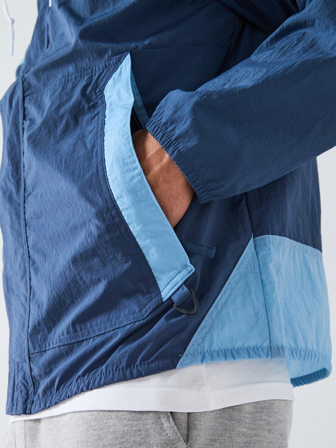  image of columbia-mens-challenger-2-windbreaker-blue