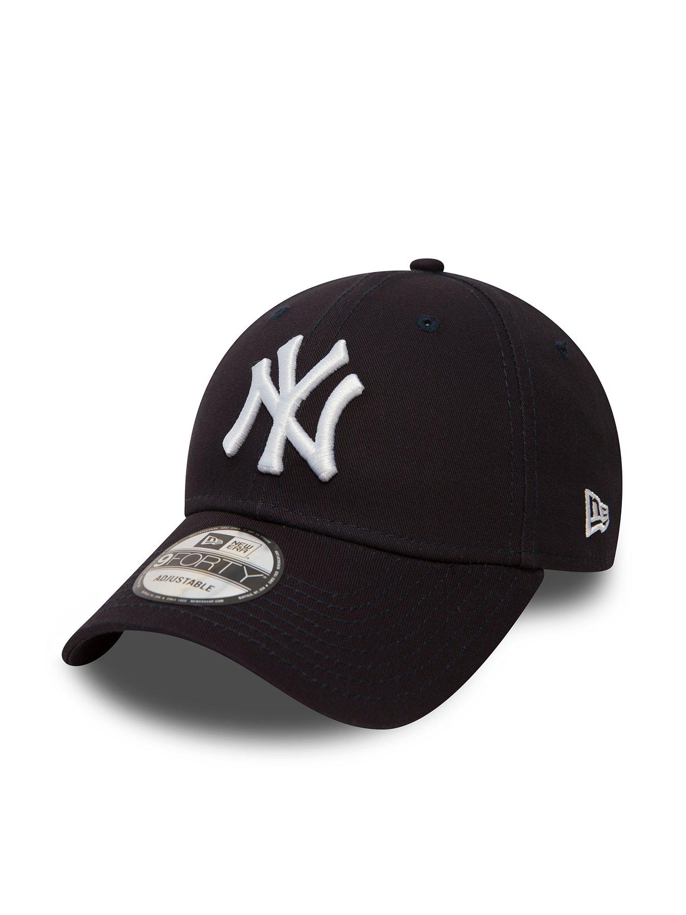  image of new-era-unisex-league-basic-9forty-cap-navywhite