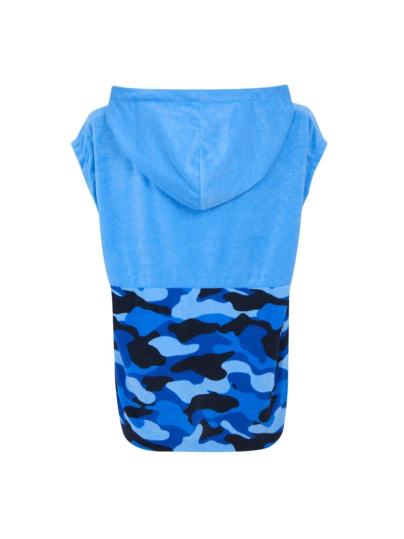 Image 7 of 7 of Regatta Kids Towelling Robe- Blue