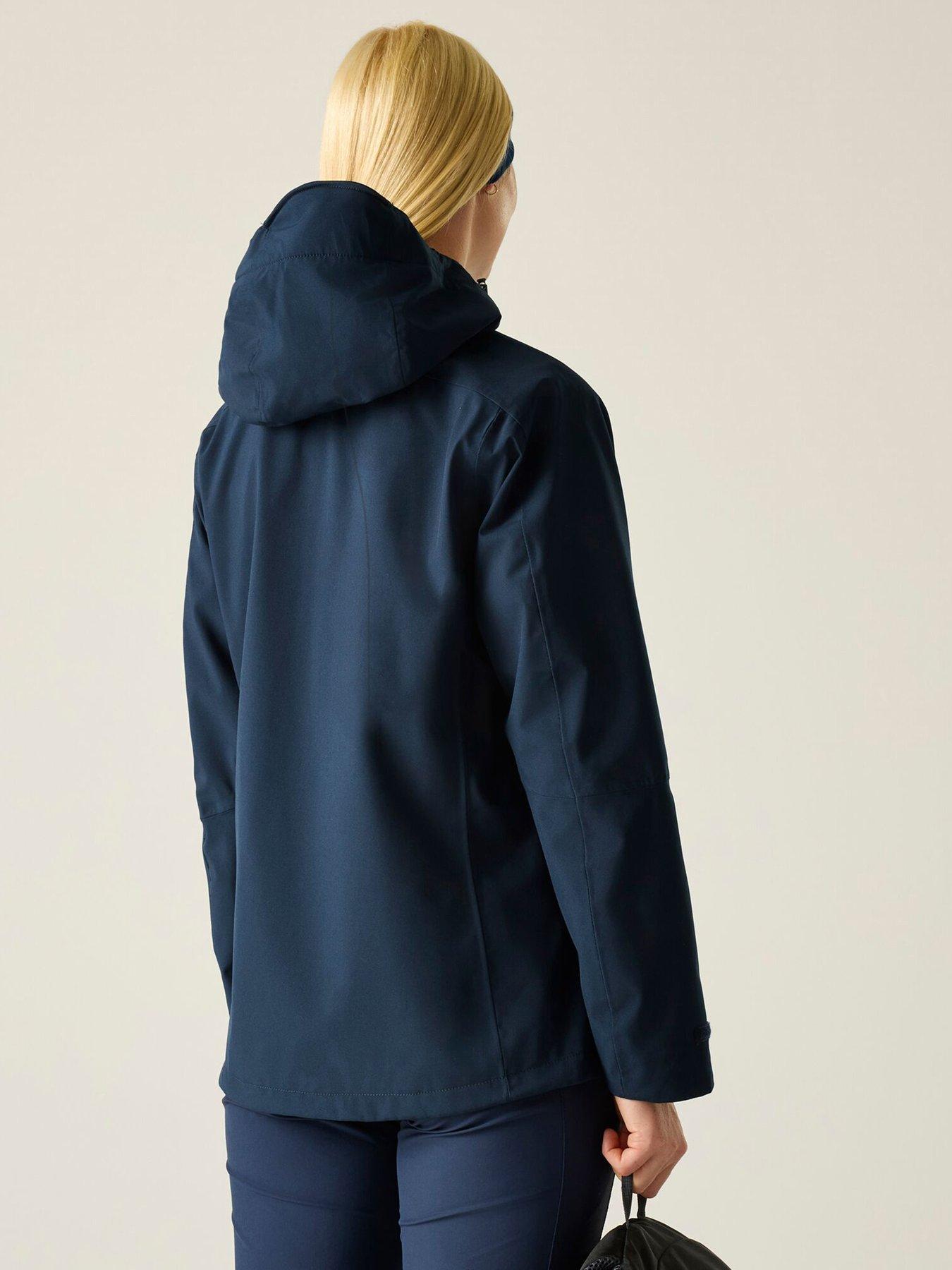 stillFront image of regatta-womens-birchdale-ii-waterproof-shell-jacket-navy