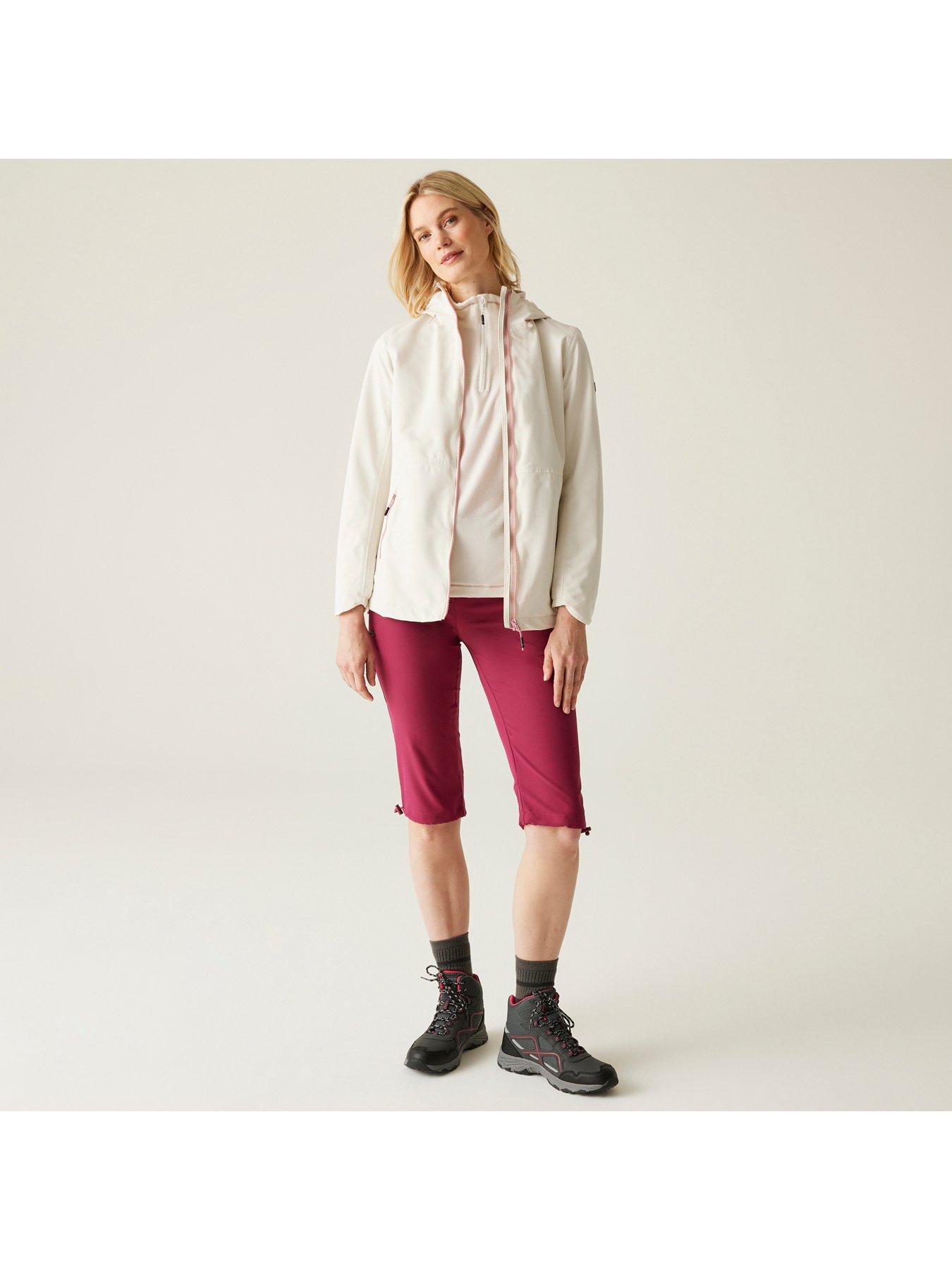  image of regatta-womens-hamaraiv-waterproof-shell-jacket-white