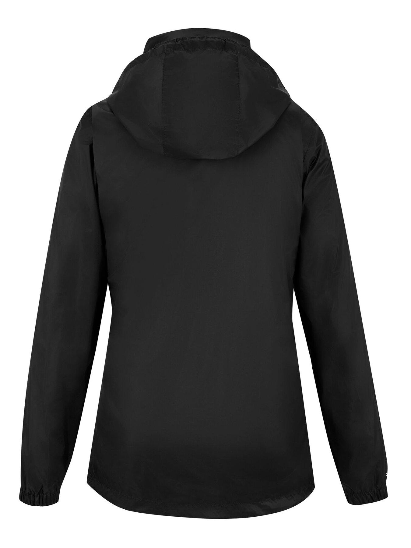 Image 7 of 7 of Regatta Womens Corinne Iv Pack It Waterproof Shell Jacket - Black