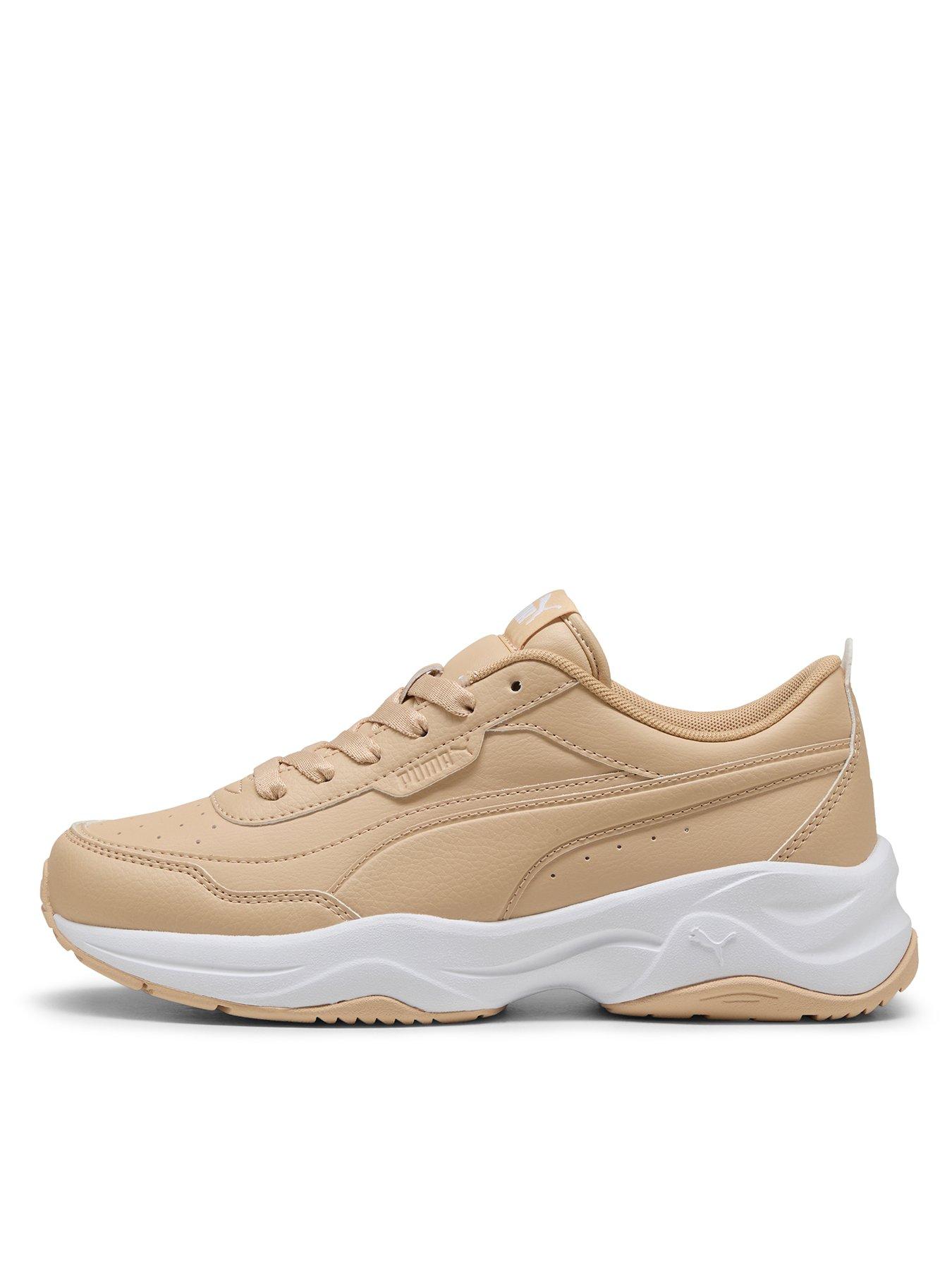 Puma Women's Cilia Mode Trainers Beige Littlewoods