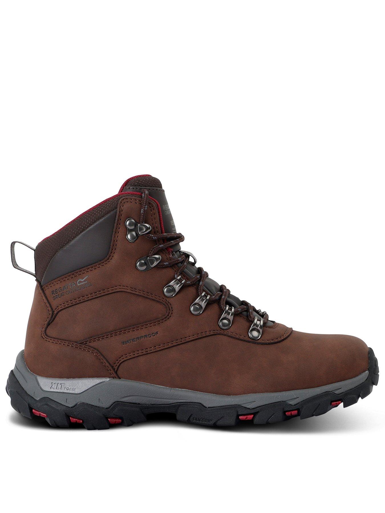 undefined Womens Lady Holcombe Class Waterproof Leather Walking Boot -brown