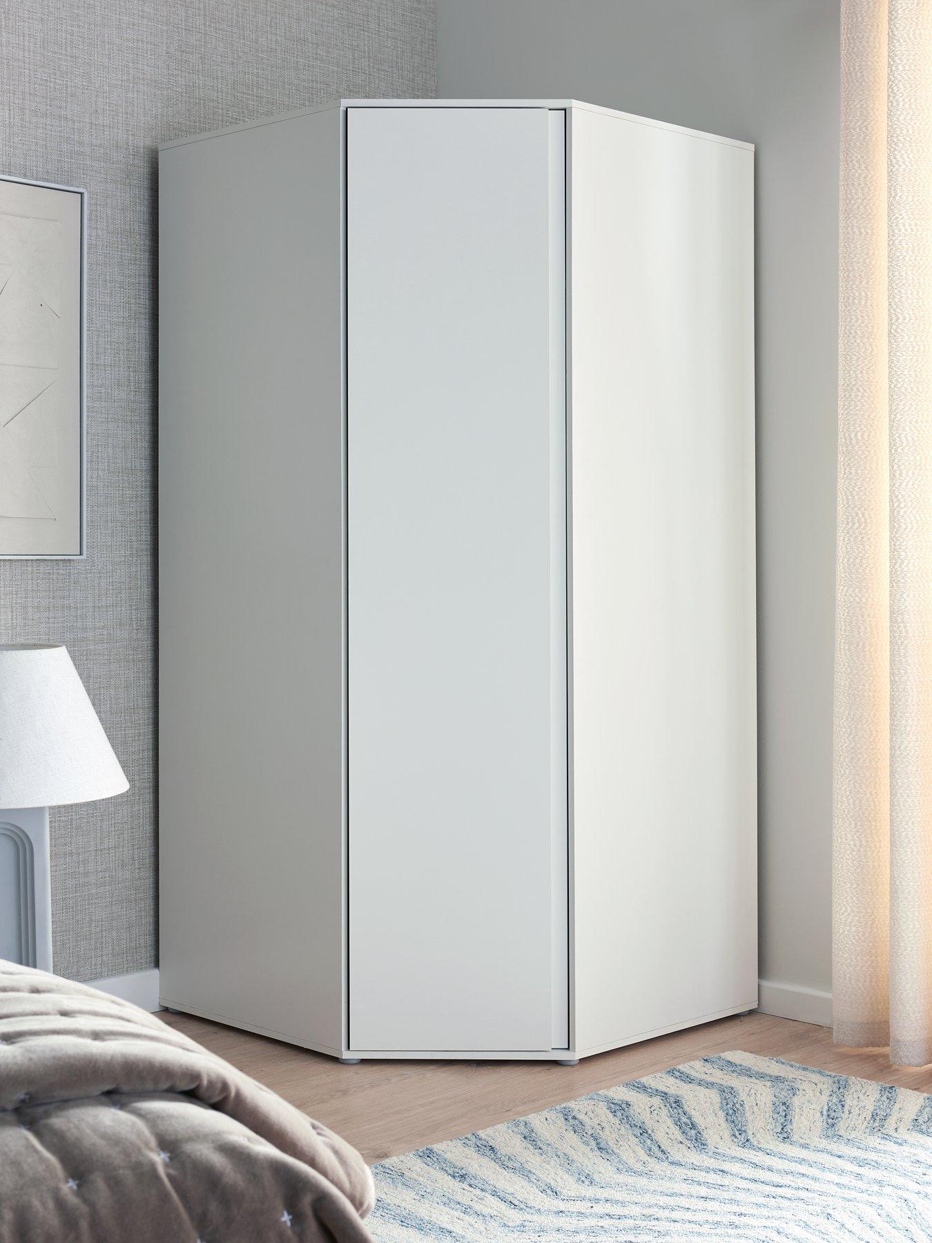 The Very Collection Lisson Corner Wardrobe - White - FSC® Certified