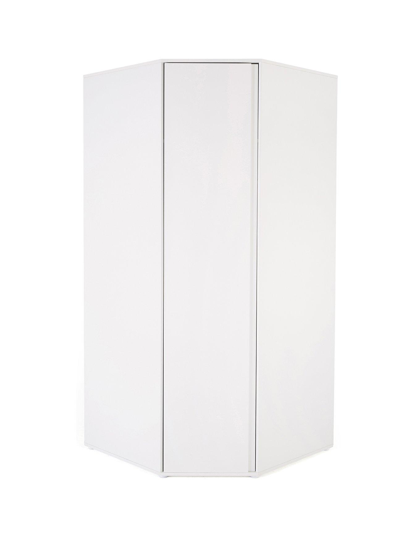 Image 2 of 6 of The Very Collection Lisson Corner Wardrobe -&nbsp;White&nbsp;- FSC&reg; Certified