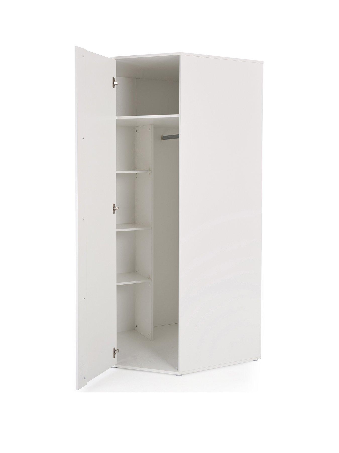 Image 3 of 6 of The Very Collection Lisson Corner Wardrobe -&nbsp;White&nbsp;- FSC&reg; Certified