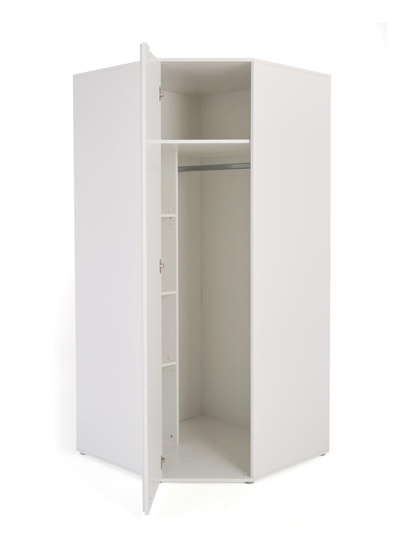 Image 4 of 6 of The Very Collection Lisson Corner Wardrobe -&nbsp;White&nbsp;- FSC&reg; Certified