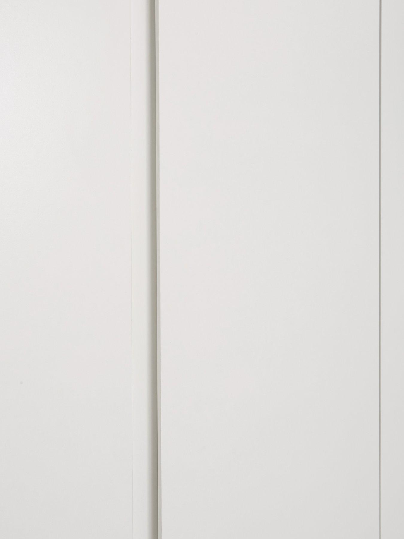 Image 7 of 7 of The Very Collection Lisson 4 Door Wardrobe with Internal Chest of&nbsp;Drawers - White - FSC&reg; Certified
