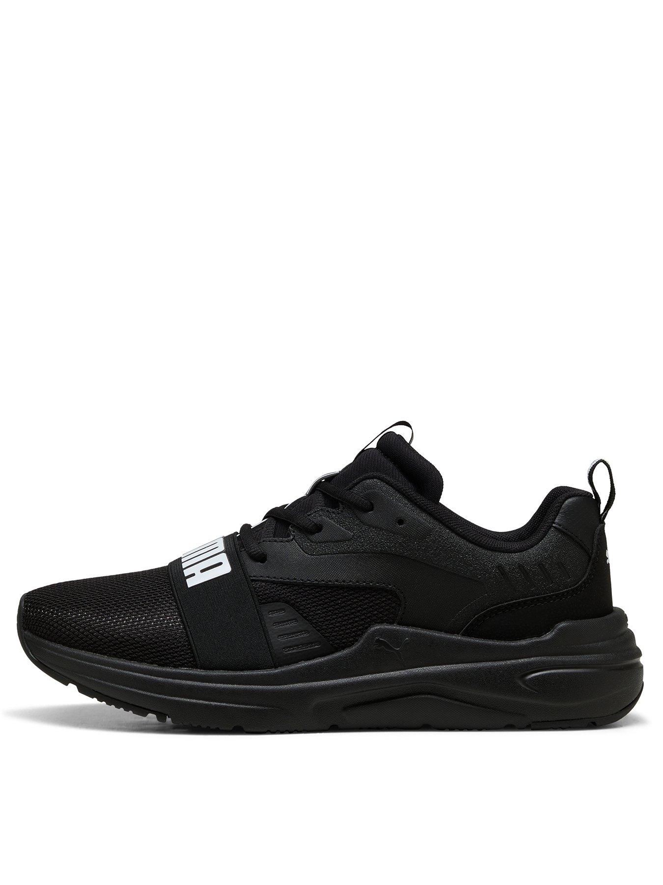 puma-unisex-softride-wired-2-trainers-black
