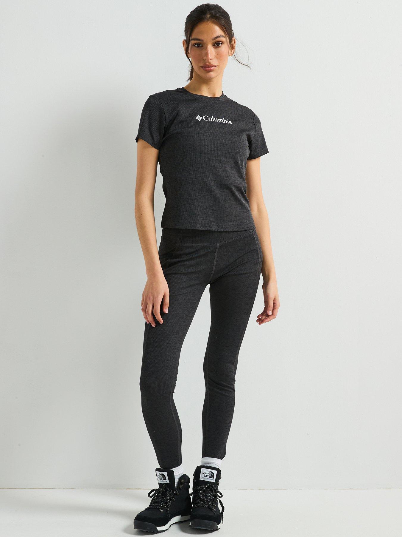  image of columbia-womens-move-short-sleeve-t-shirt-black
