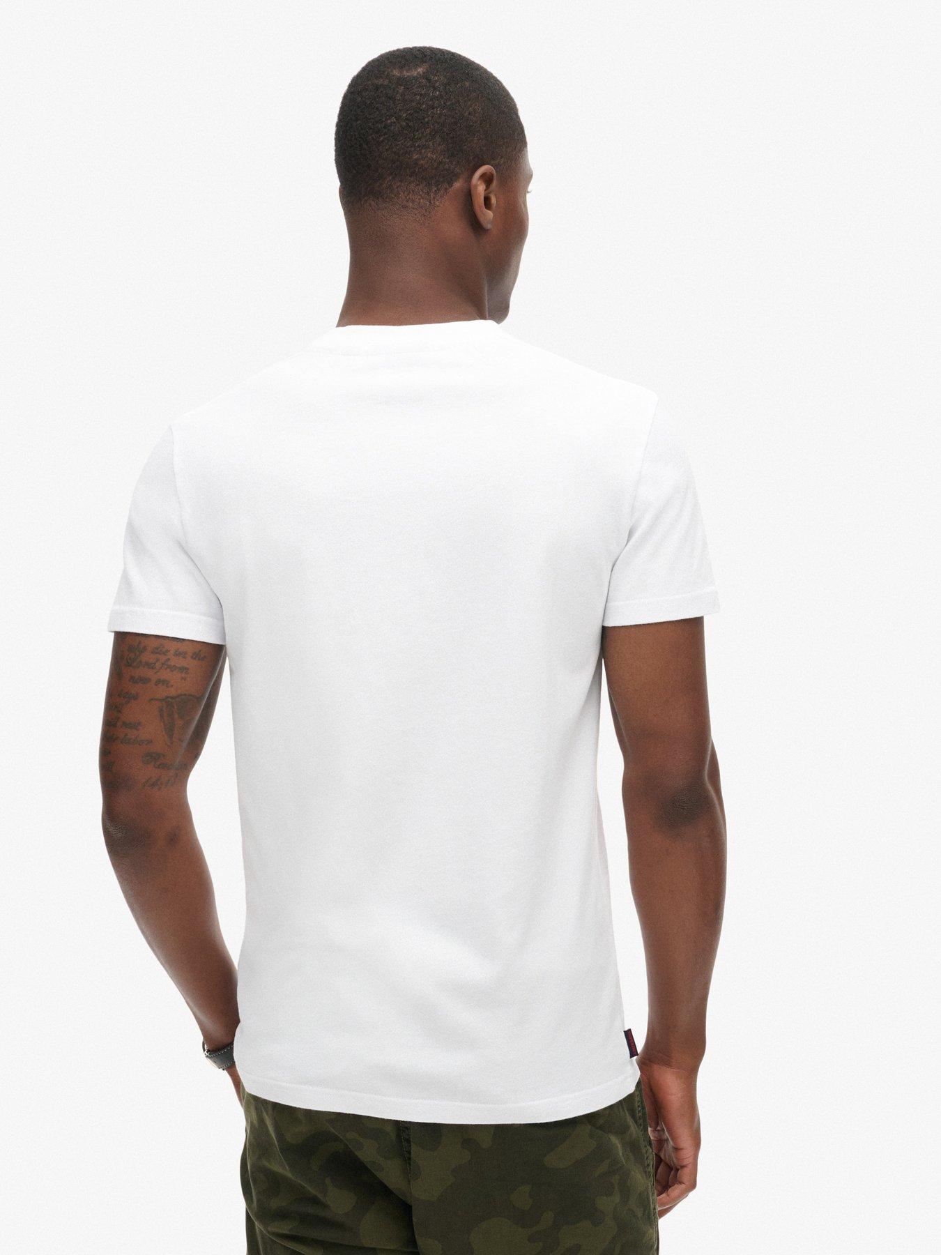 image of superdry-essential-logo-t-shirt-white