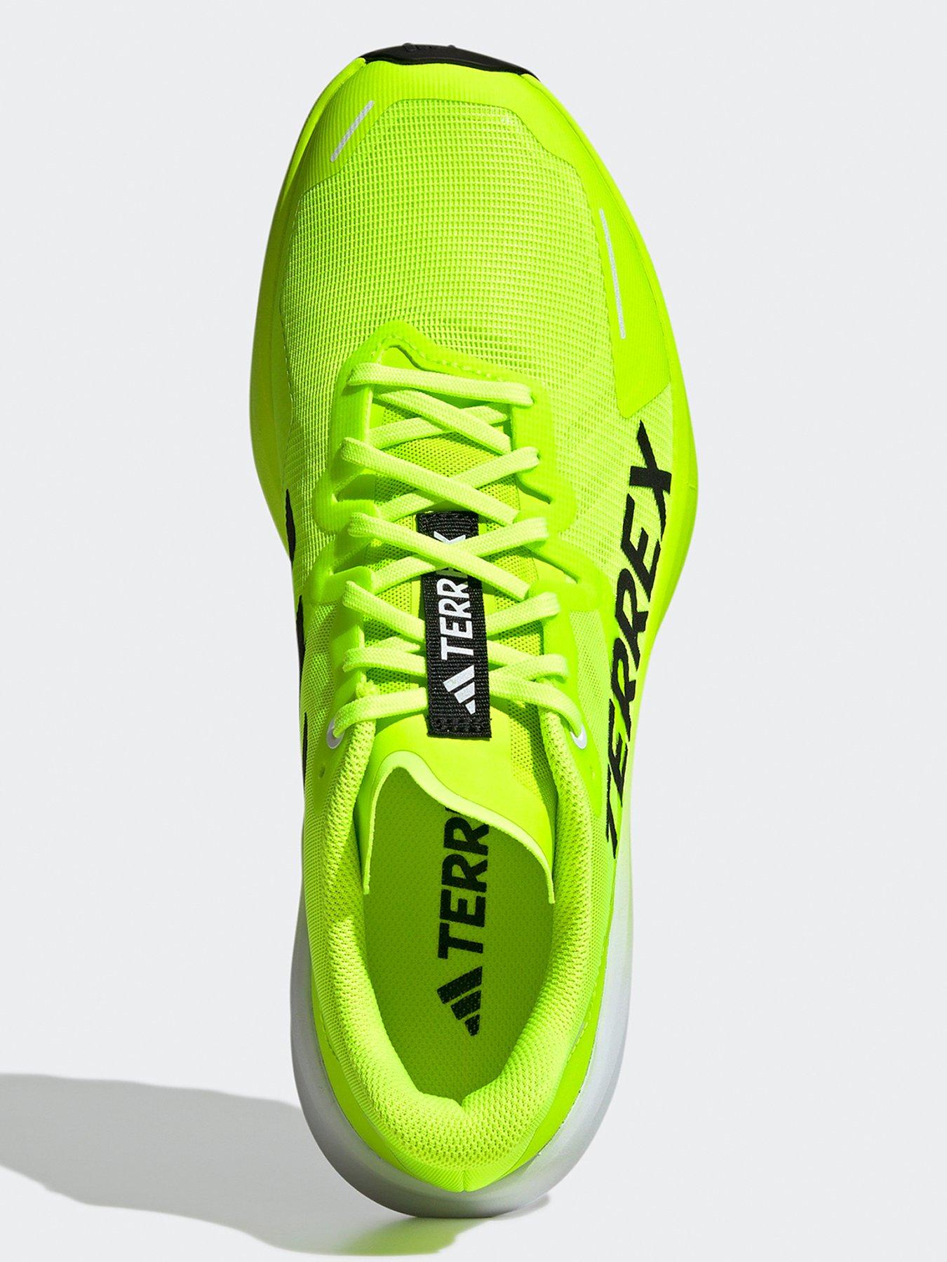  image of adidas-terrex-mens-agravic-3-trail-running-shoes-yellow