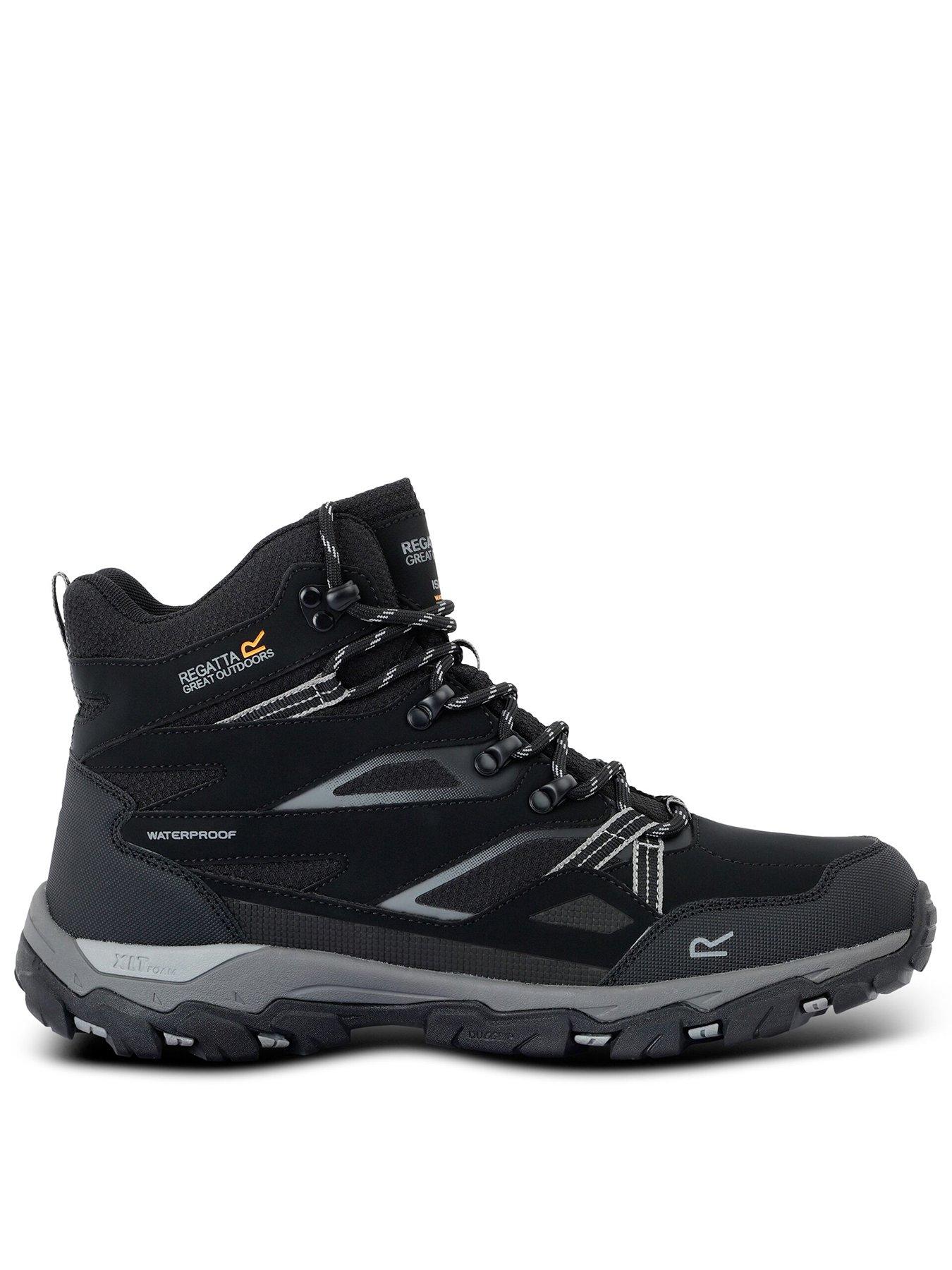 Regatta Mens Holcombe Waterproof Walking Boot -black