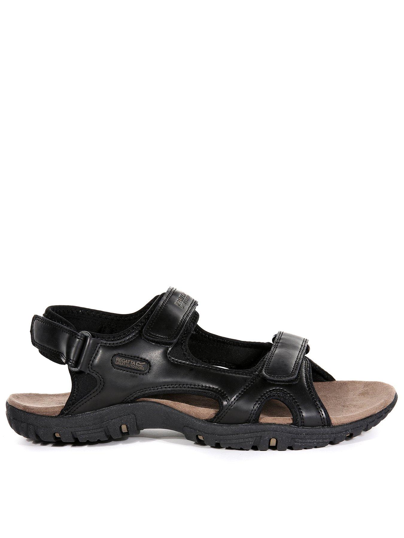  image of regatta-mens-haris-sandal--black