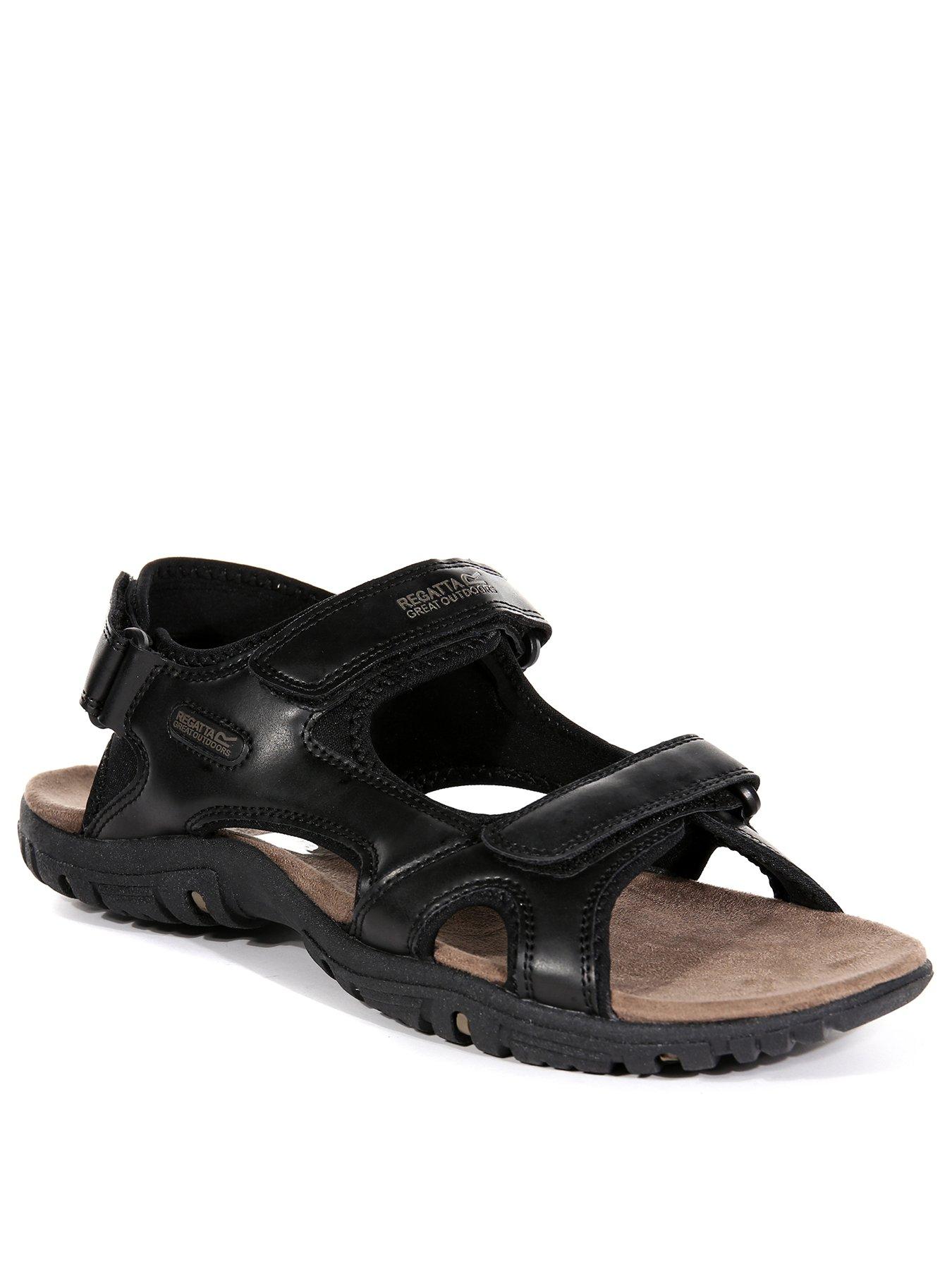  image of regatta-mens-haris-sandal--black