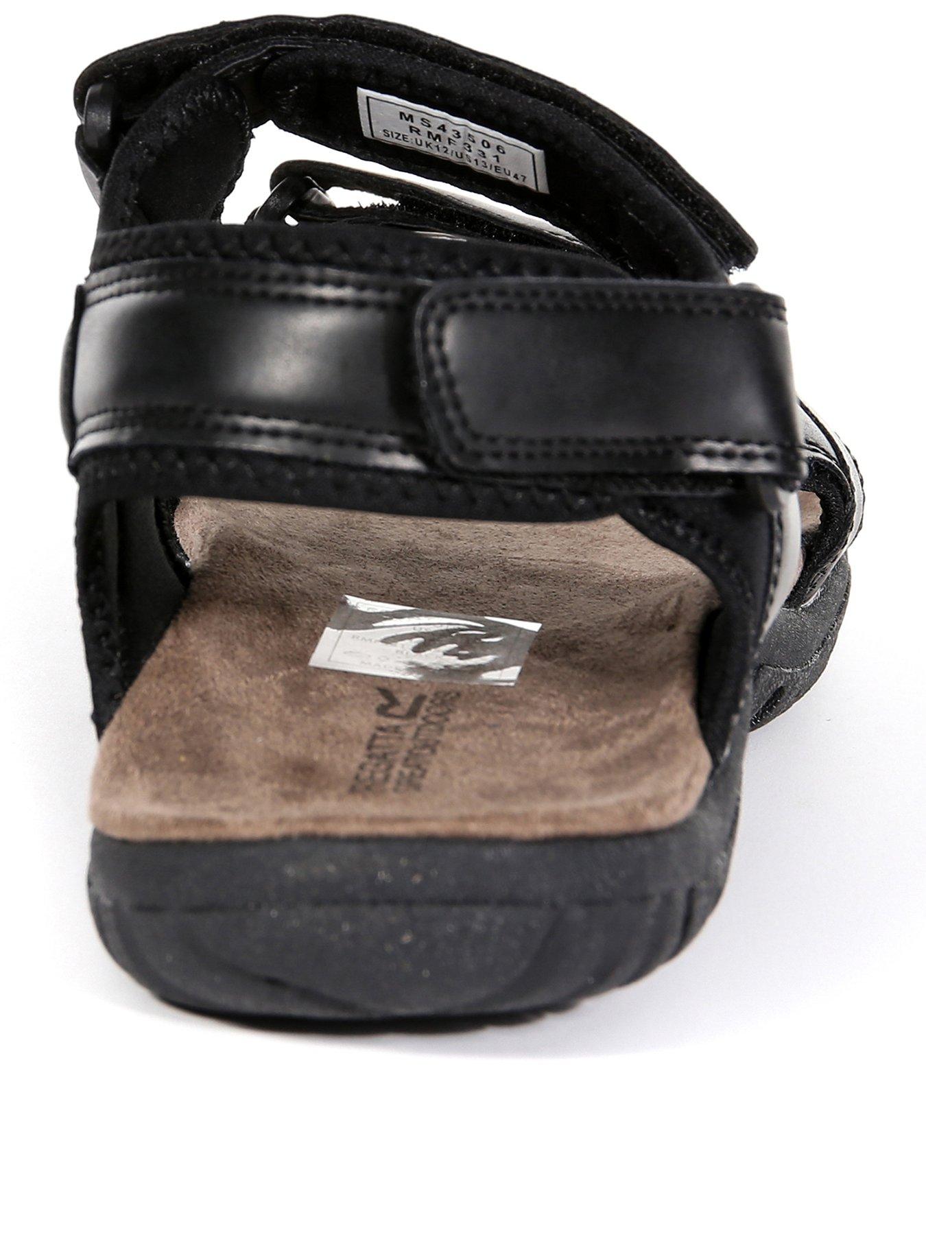  image of regatta-mens-haris-sandal--black