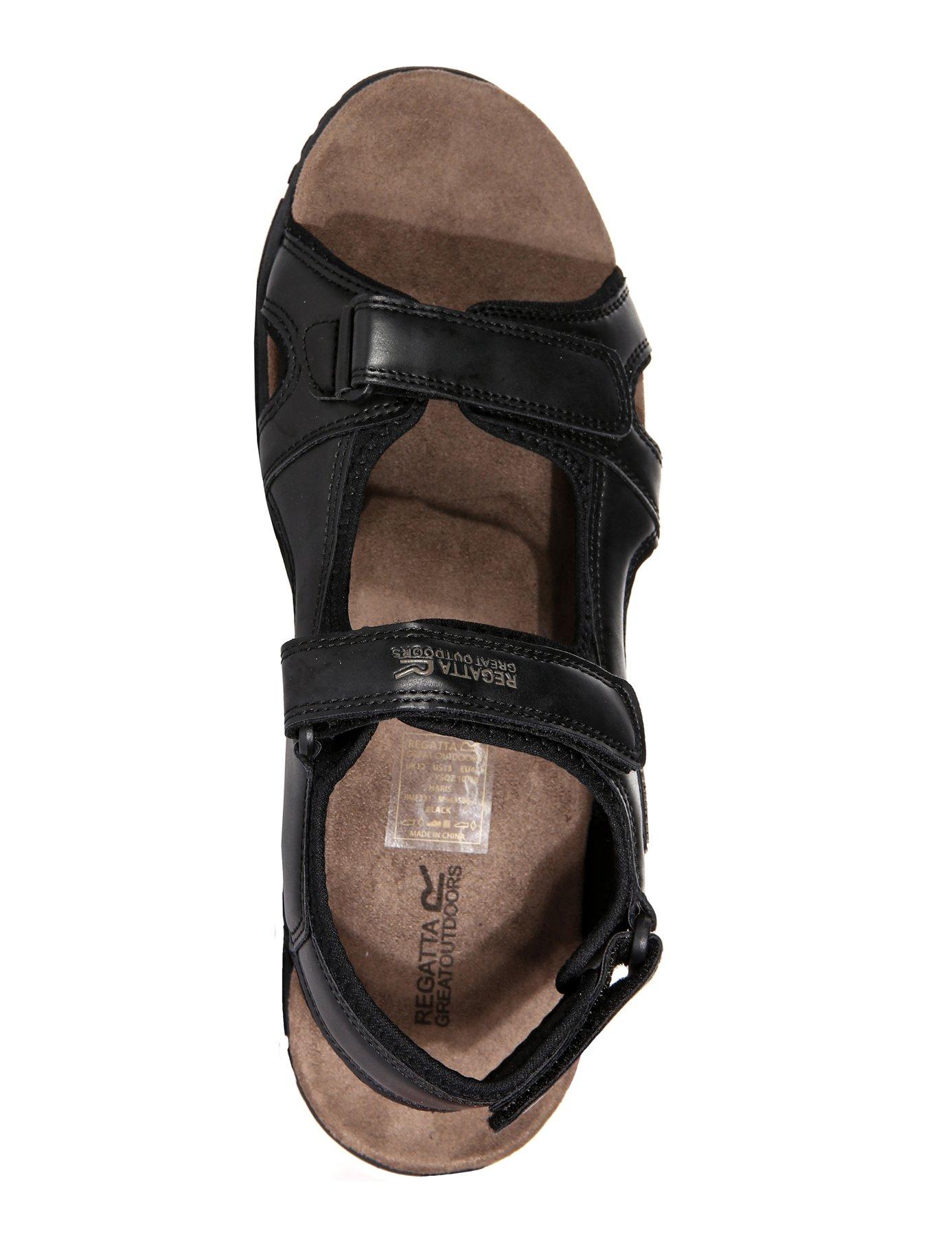  image of regatta-mens-haris-sandal--black