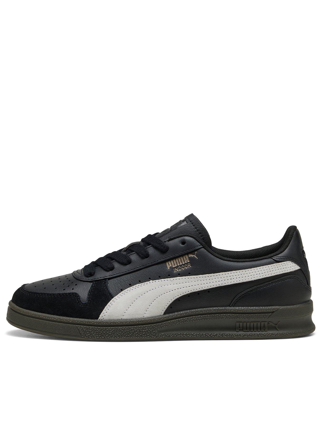 undefined Men's Indoor Trainers - Black/White