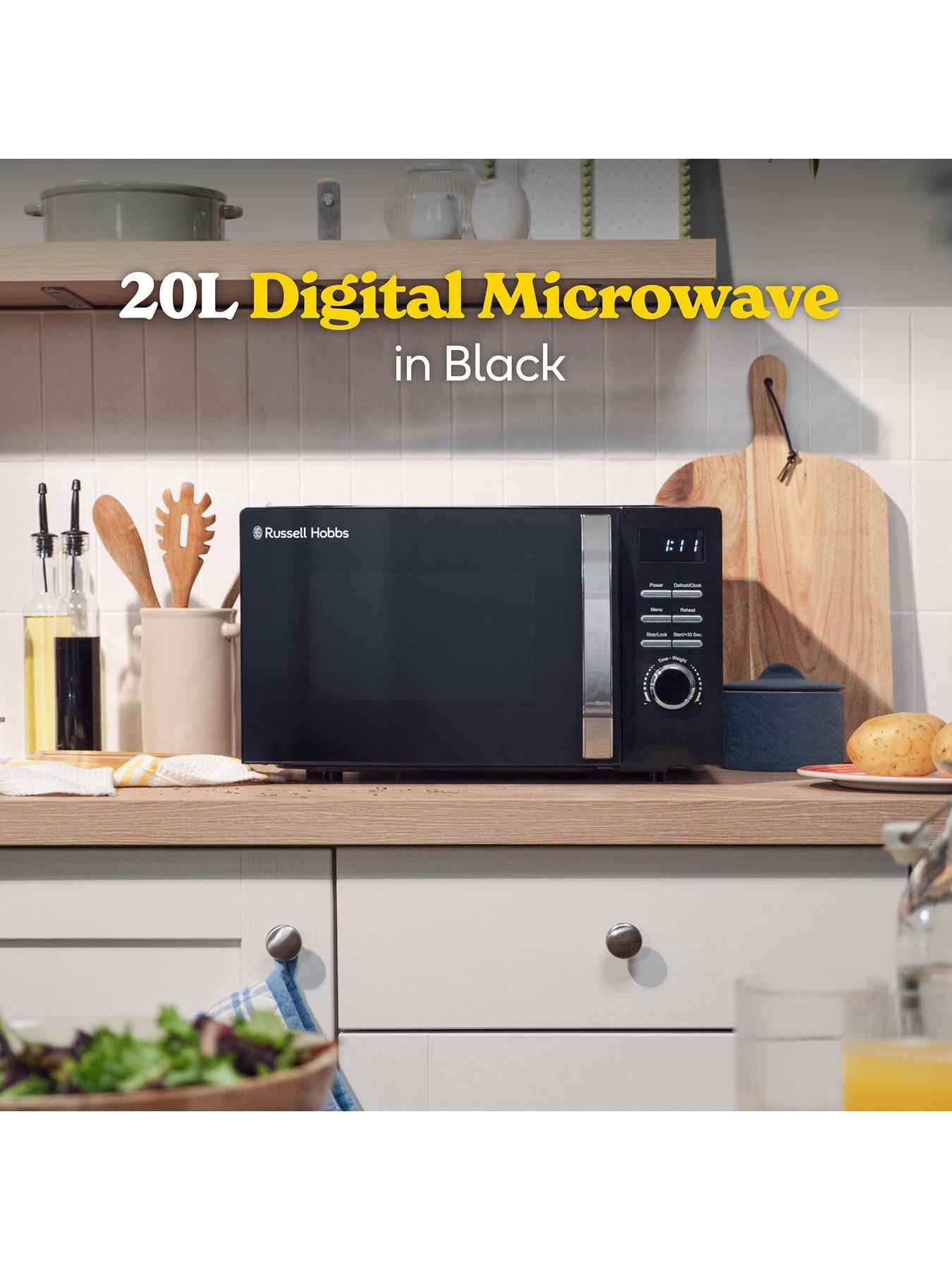Image 4 of 7 of Russell Hobbs 20 Litre Digital Microwave- Black