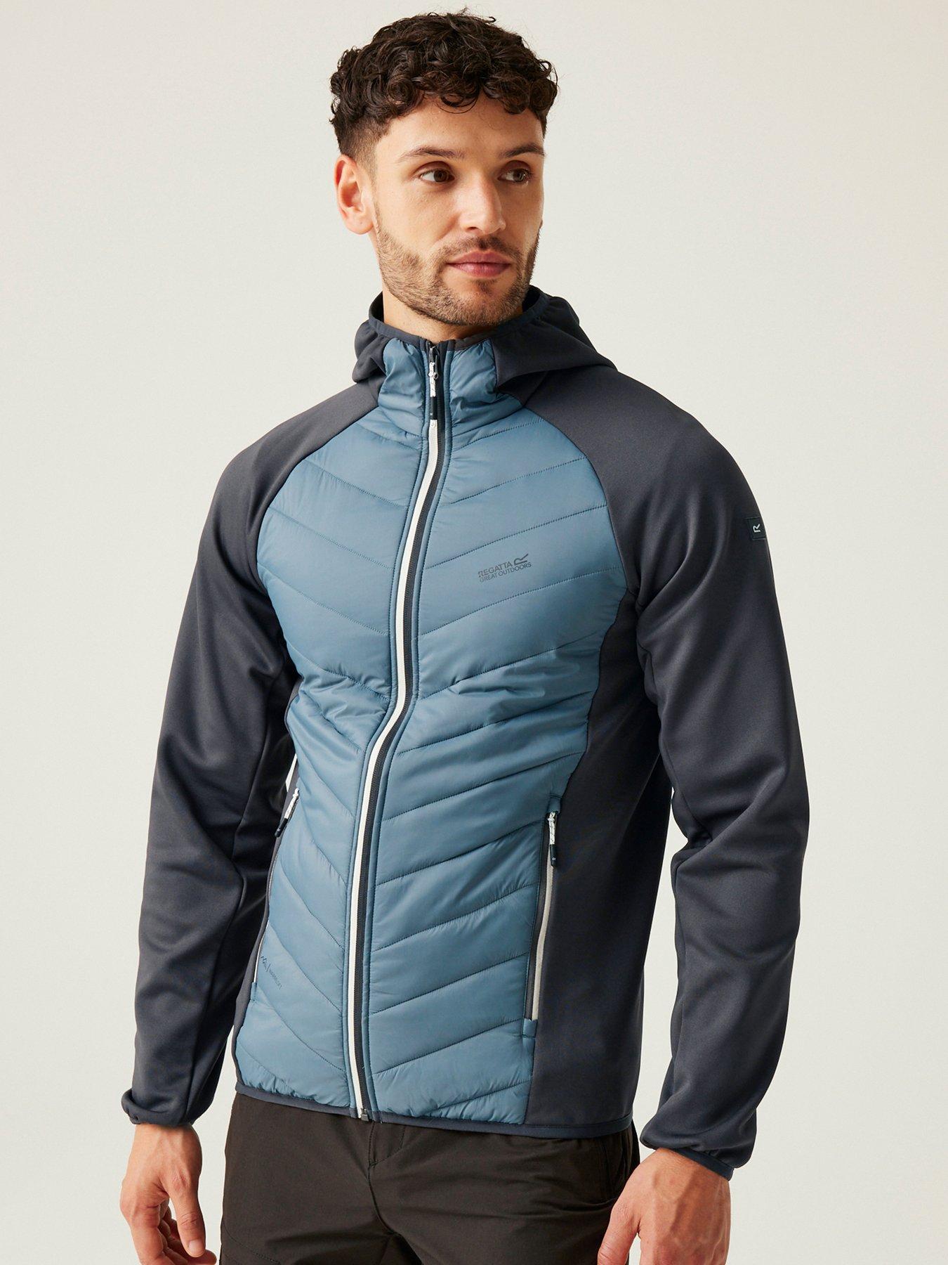 regatta-mens-andreson-viii-hybrid-hooded-baffle-jacket--grey