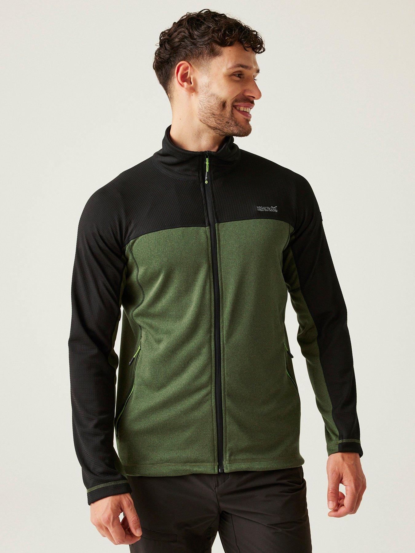 undefined Men's Highton Full Zip Fleece- Green