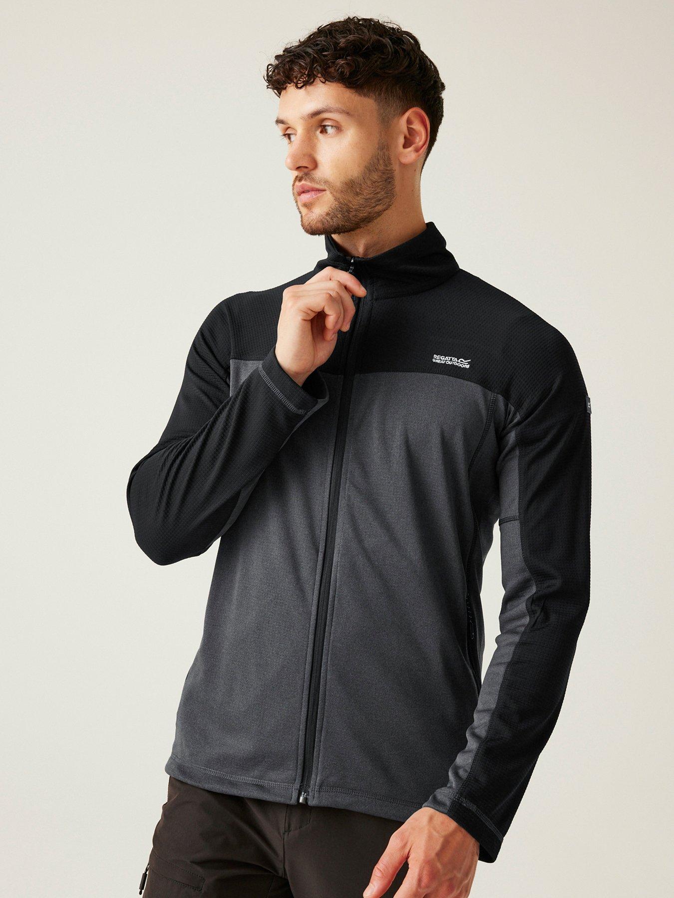 undefined Men's Highton Full Zip Fleece - Grey