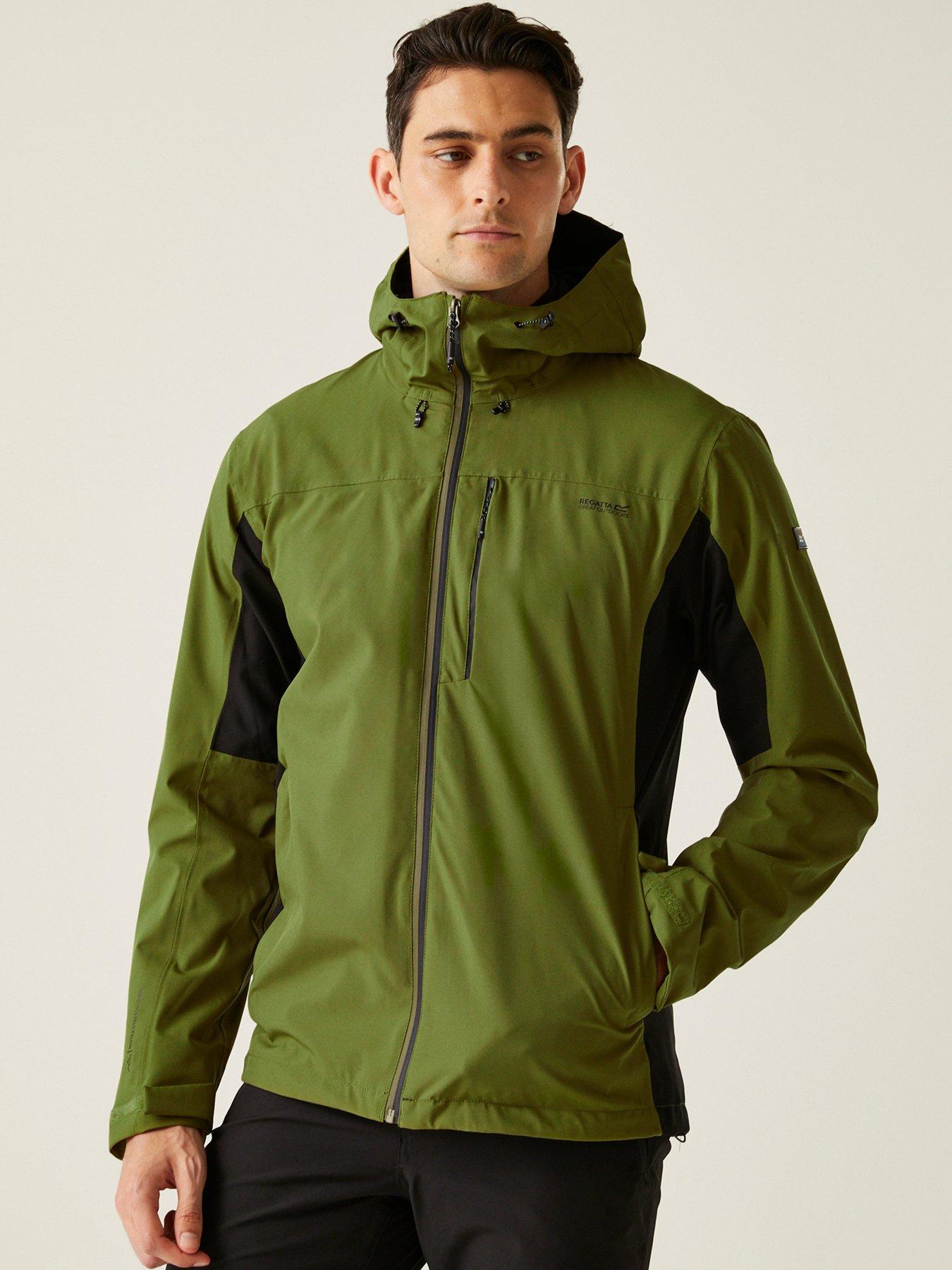 regatta-mens-birchdale-ii-waterproof-shell-jacket-green