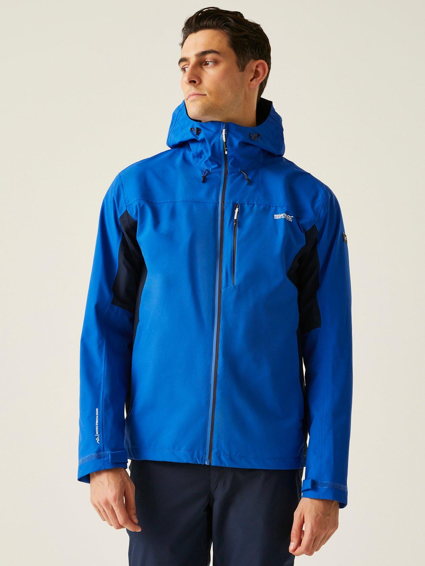 undefined Men's Birchdale II Waterproof Shell Jacket- Blue