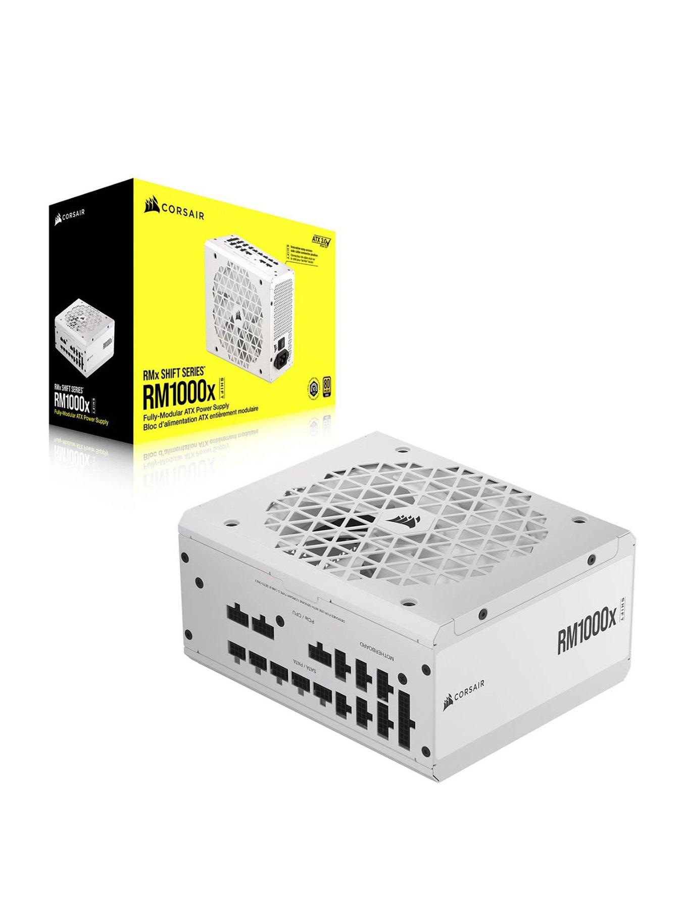 undefined RM1000x Shift White 80 PLUS GOLD Certified Fully Modular 1000 Watt Power Supply