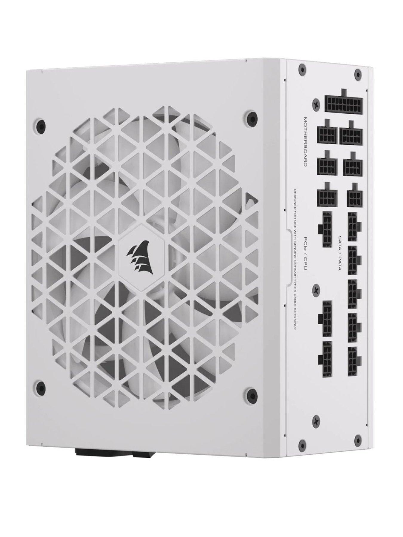 Image 2 of 4 of CORSAIR RM1000x Shift White 80 PLUS GOLD Certified Fully Modular 1000 Watt Power Supply