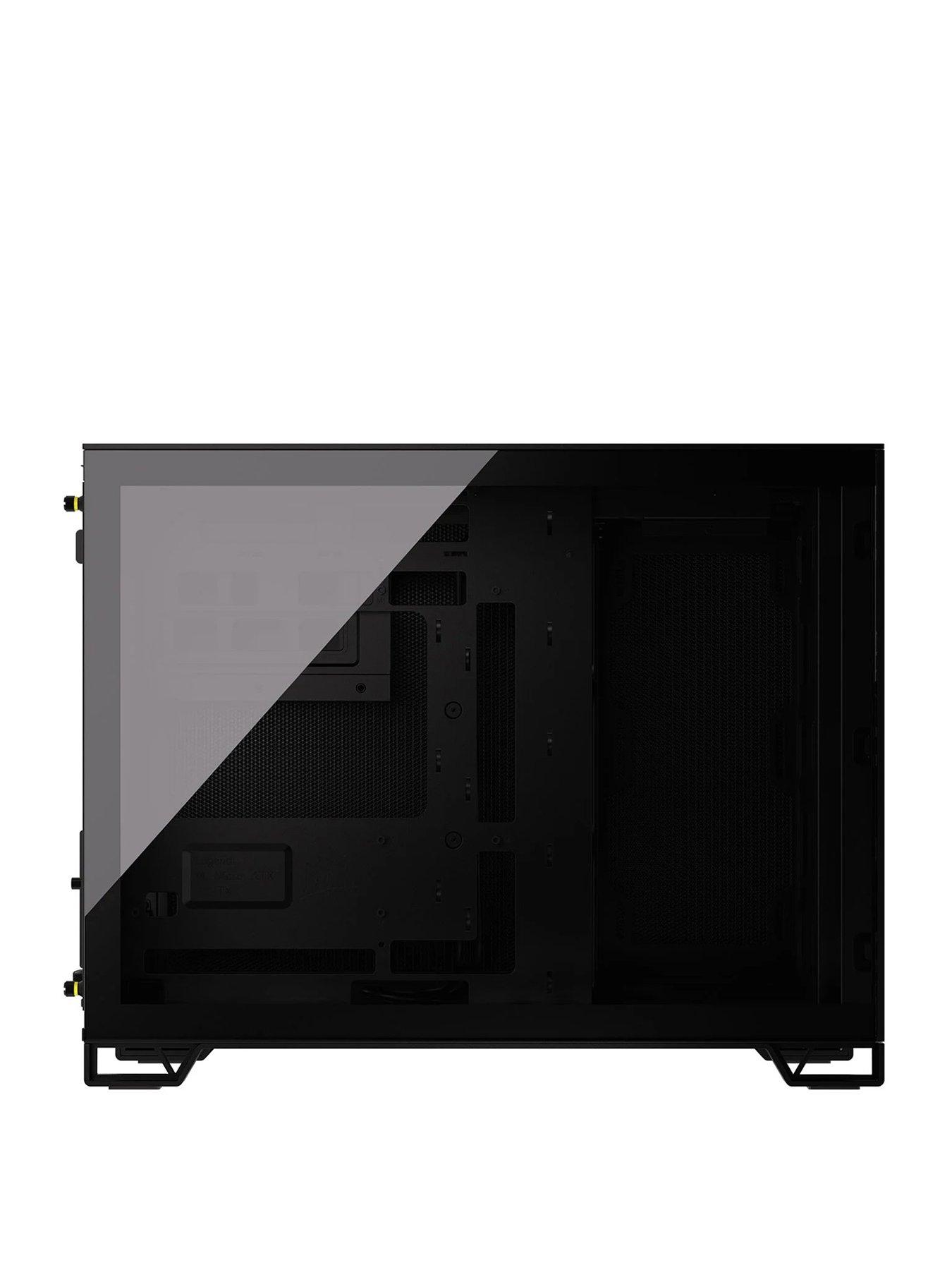  image of corsair-2500d-airflow-tempered-glass-dual-chambernbspmid-tower-pc-case-black