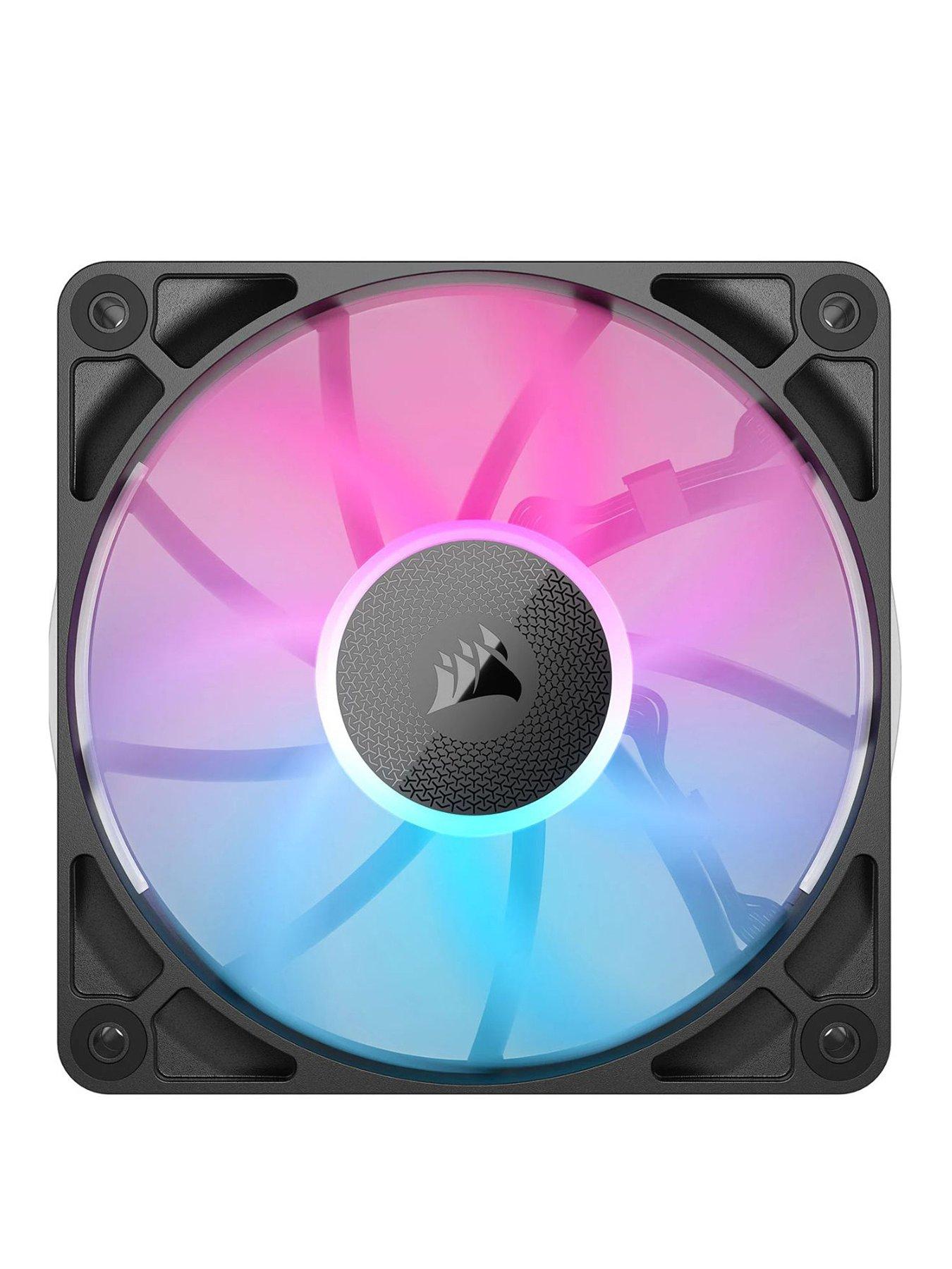  image of corsair-icue-link-rx120-rgb-120mm-pwm-fan-triple-fan-kit