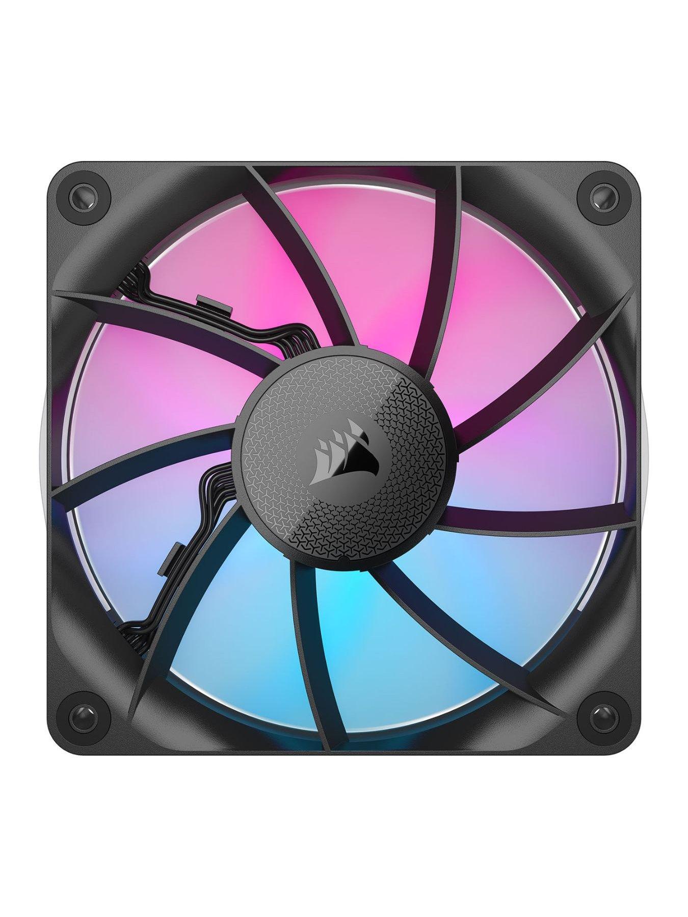  image of corsair-icue-link-rx120-rgb-120mm-pwm-fan-triple-fan-kit