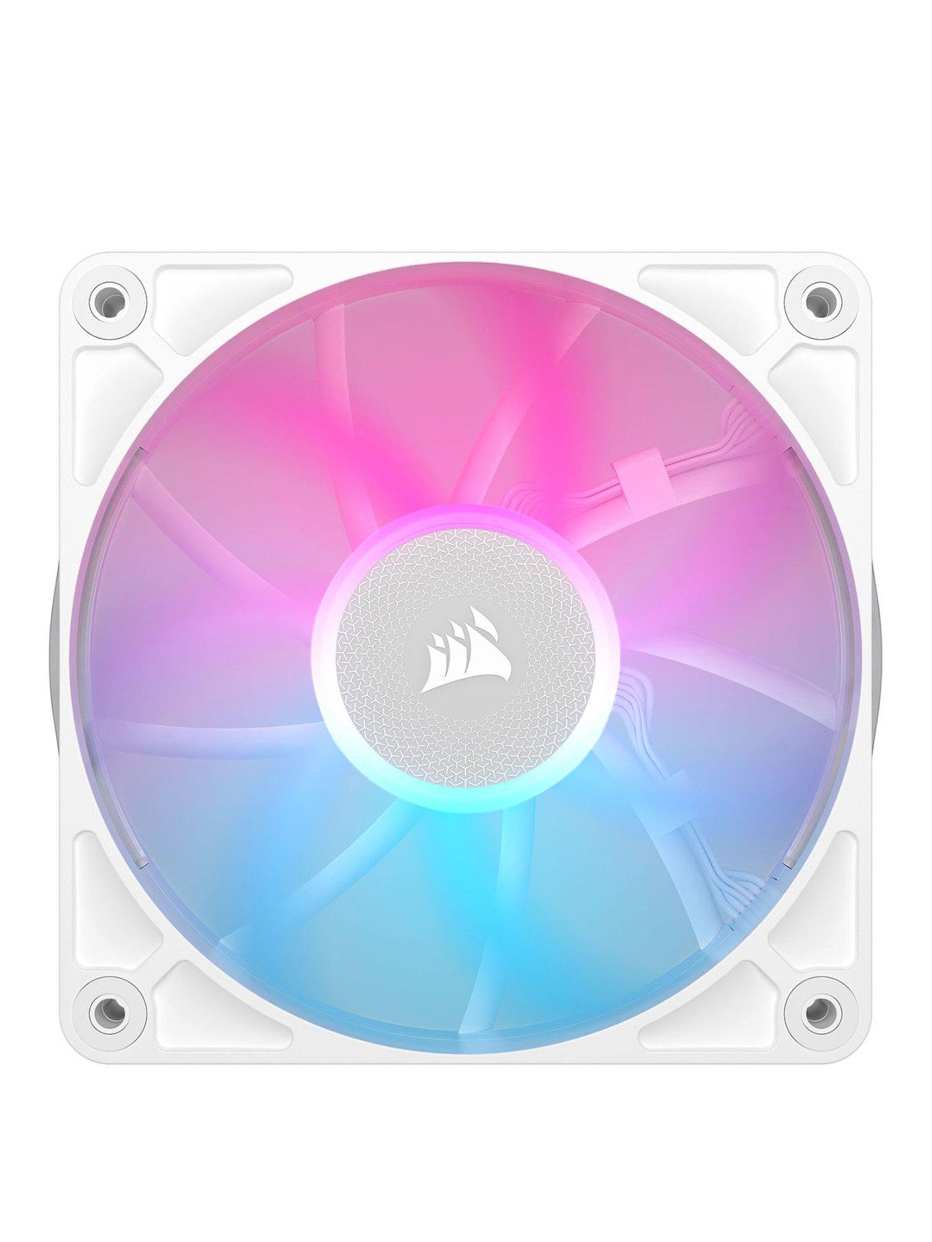  image of corsair-icue-link-rx120-rgb-whitenbsp120mm-rgb-fan-single